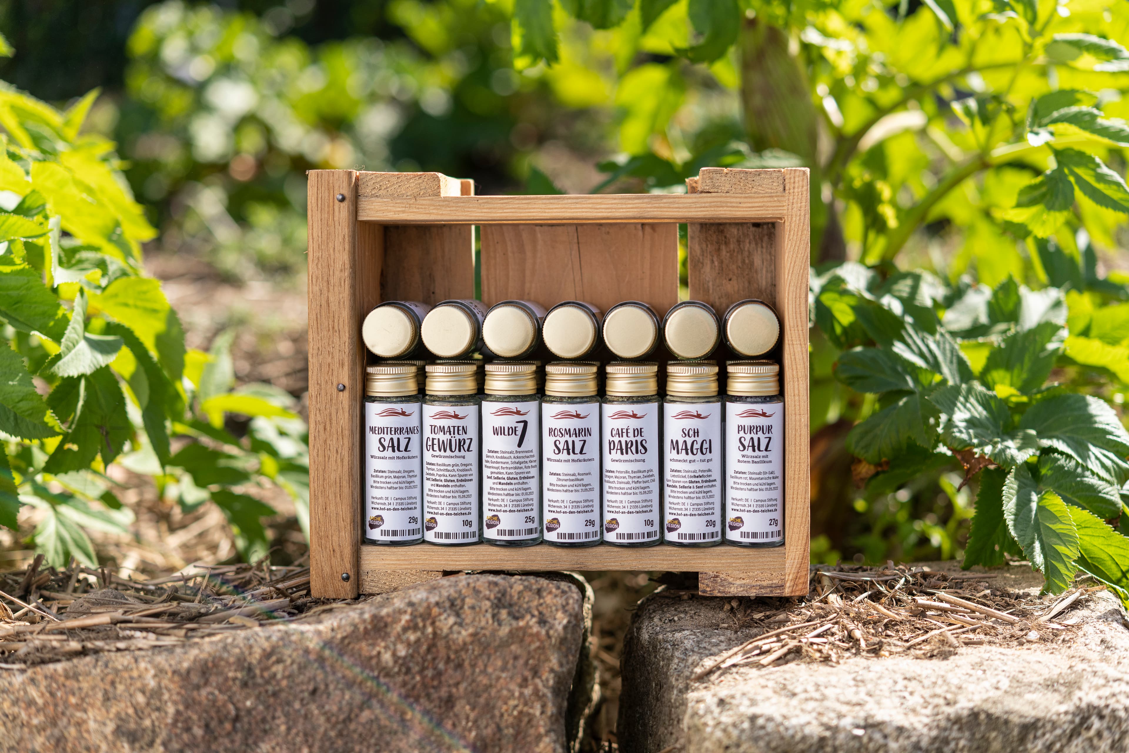 Hof an den Teichen, Produktvielfalt (Salze)