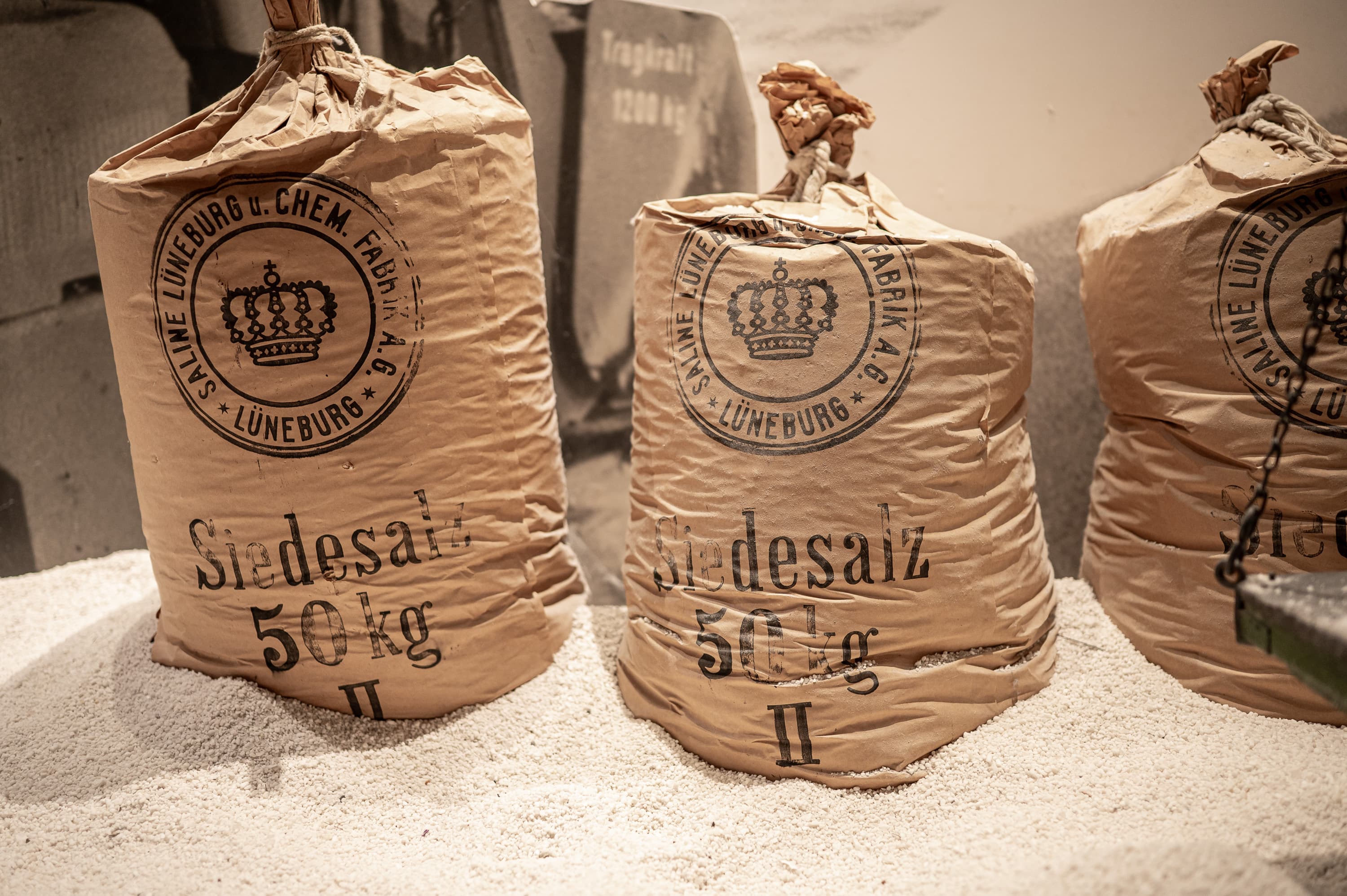 Deutsches Salzmuseum Lüneburg - 50 Kilogramm Sack Siedesalz