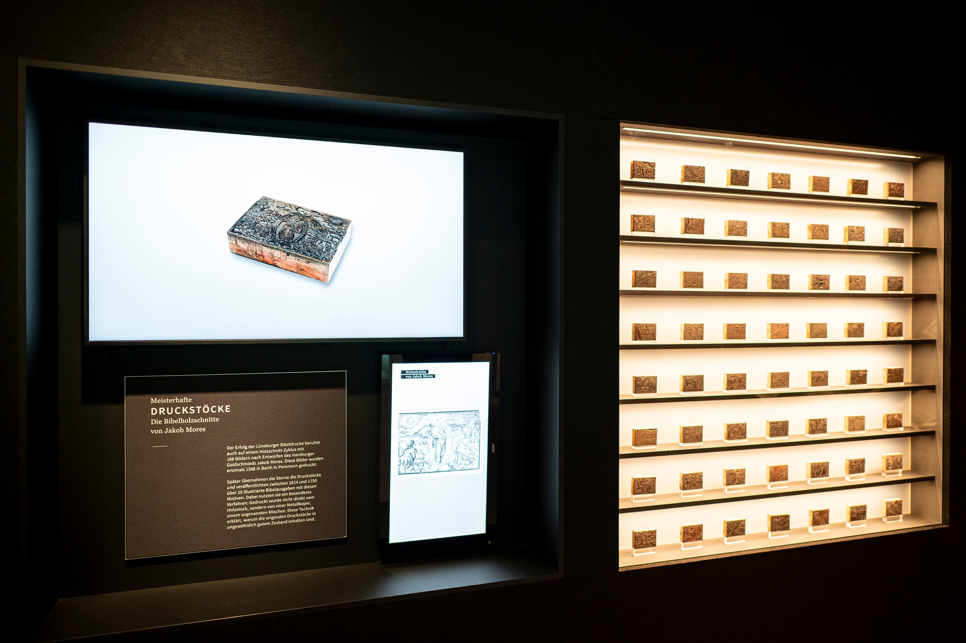 Museum Lüneburg - Präsentation alter Druckstöcke