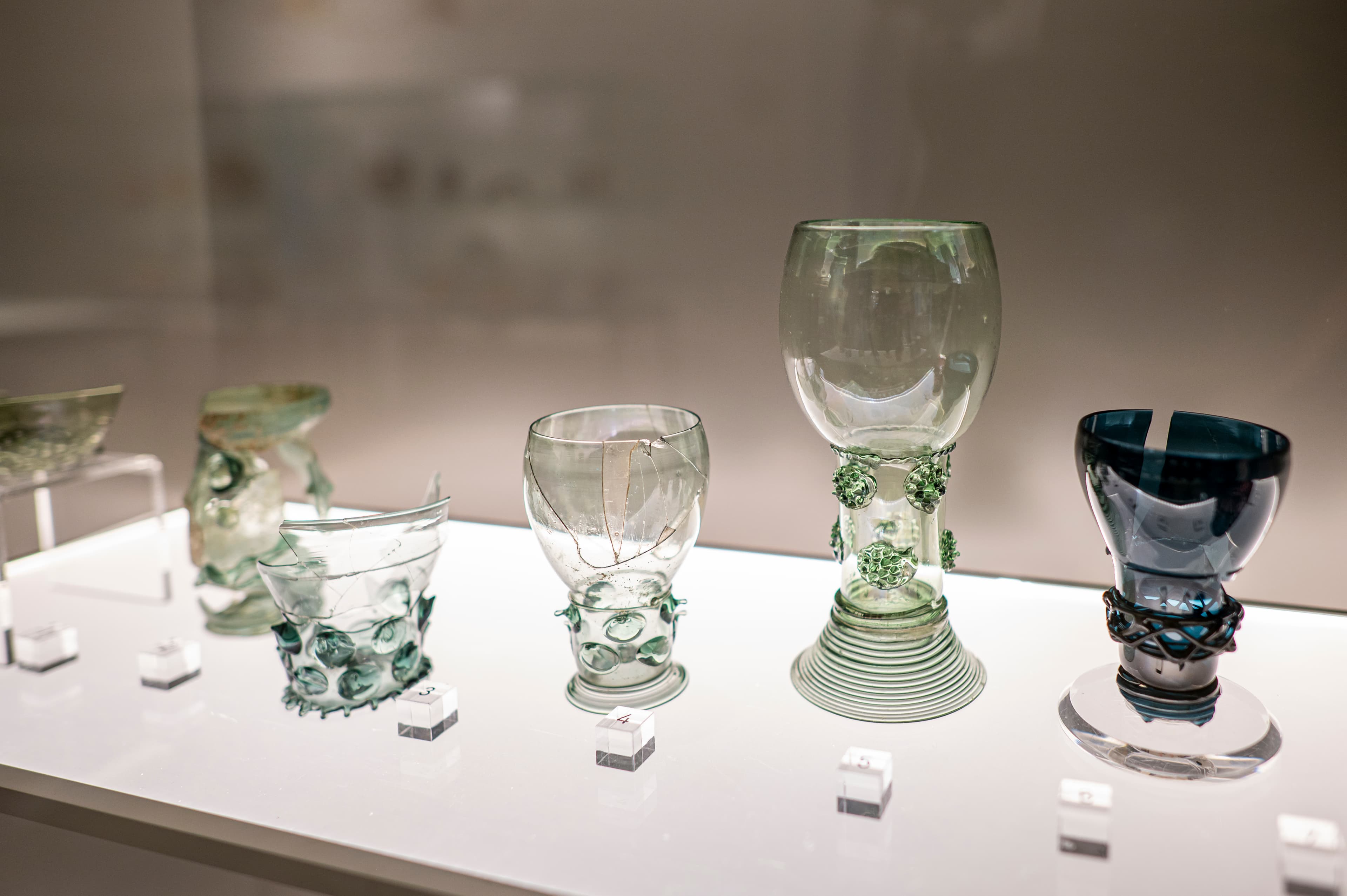 Museum Lüneburg - archäologische Glasfunde