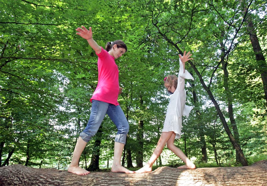 ein besuch im Barfußpark Egestorf ist besonders für familien empfehlenswert