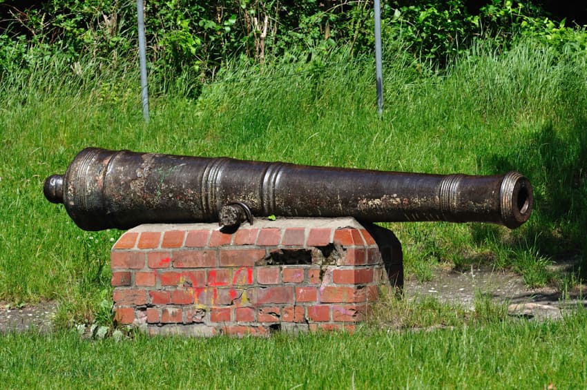 Kanone auf dem Kalkberg Lüneburg
