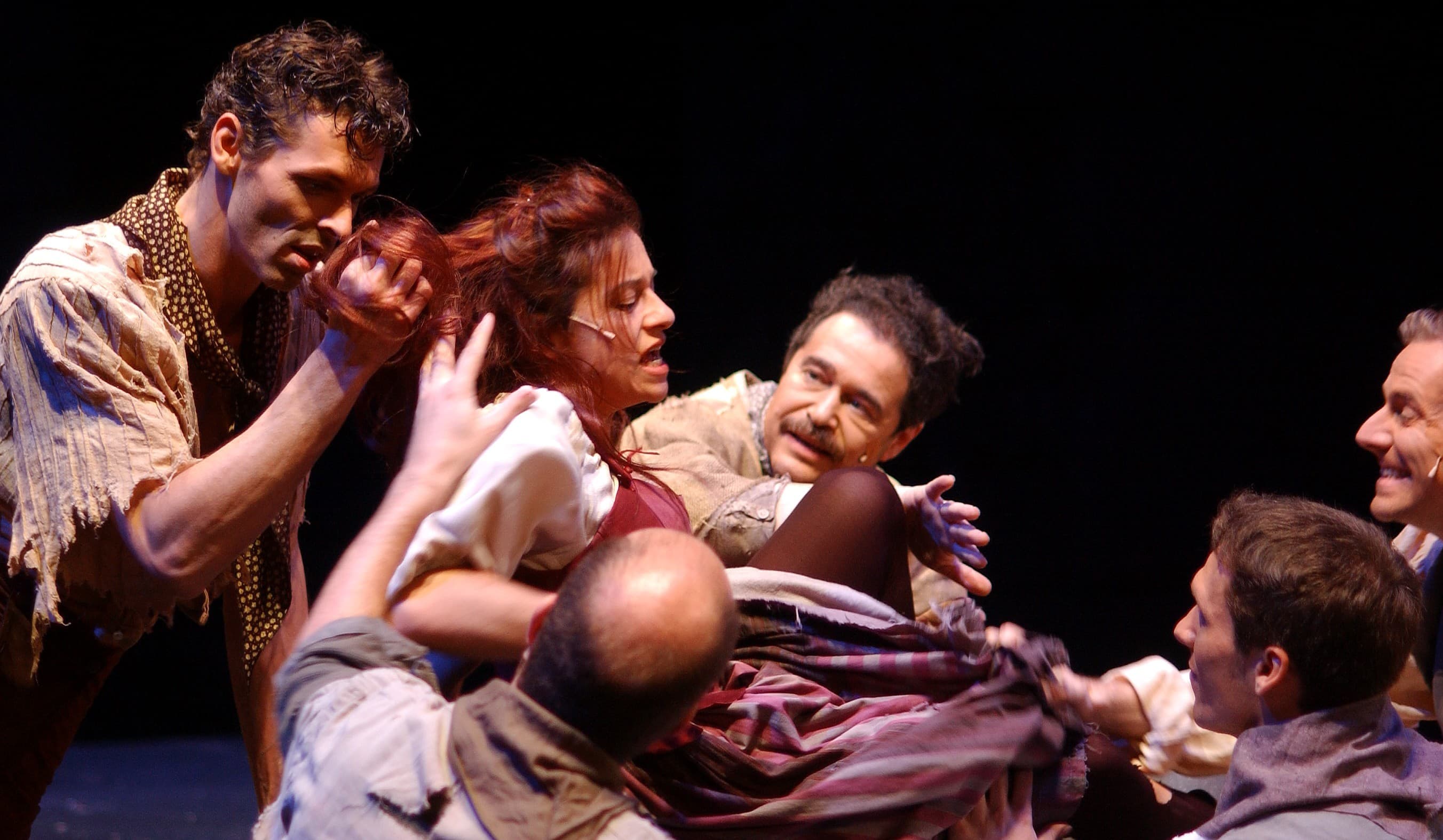 Theater Lüneburg mit einer Schauspiel Aufführung