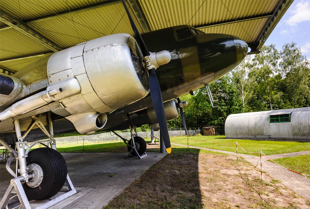 Erinnerungsstaette Luftbruecke, Fassberg am Heidschnuckenweg