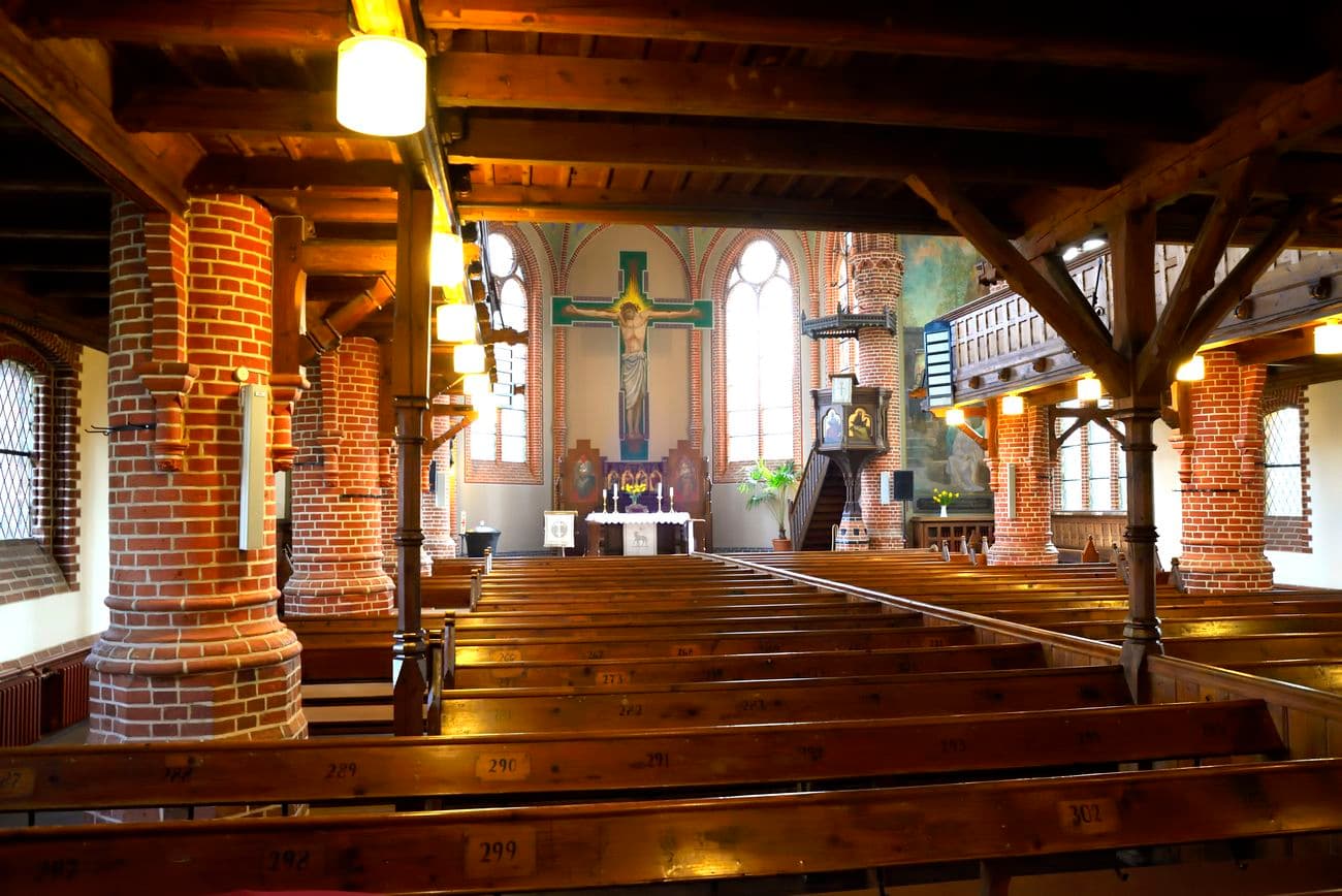 St Jakobi Kirche in Wietzendorf von innen