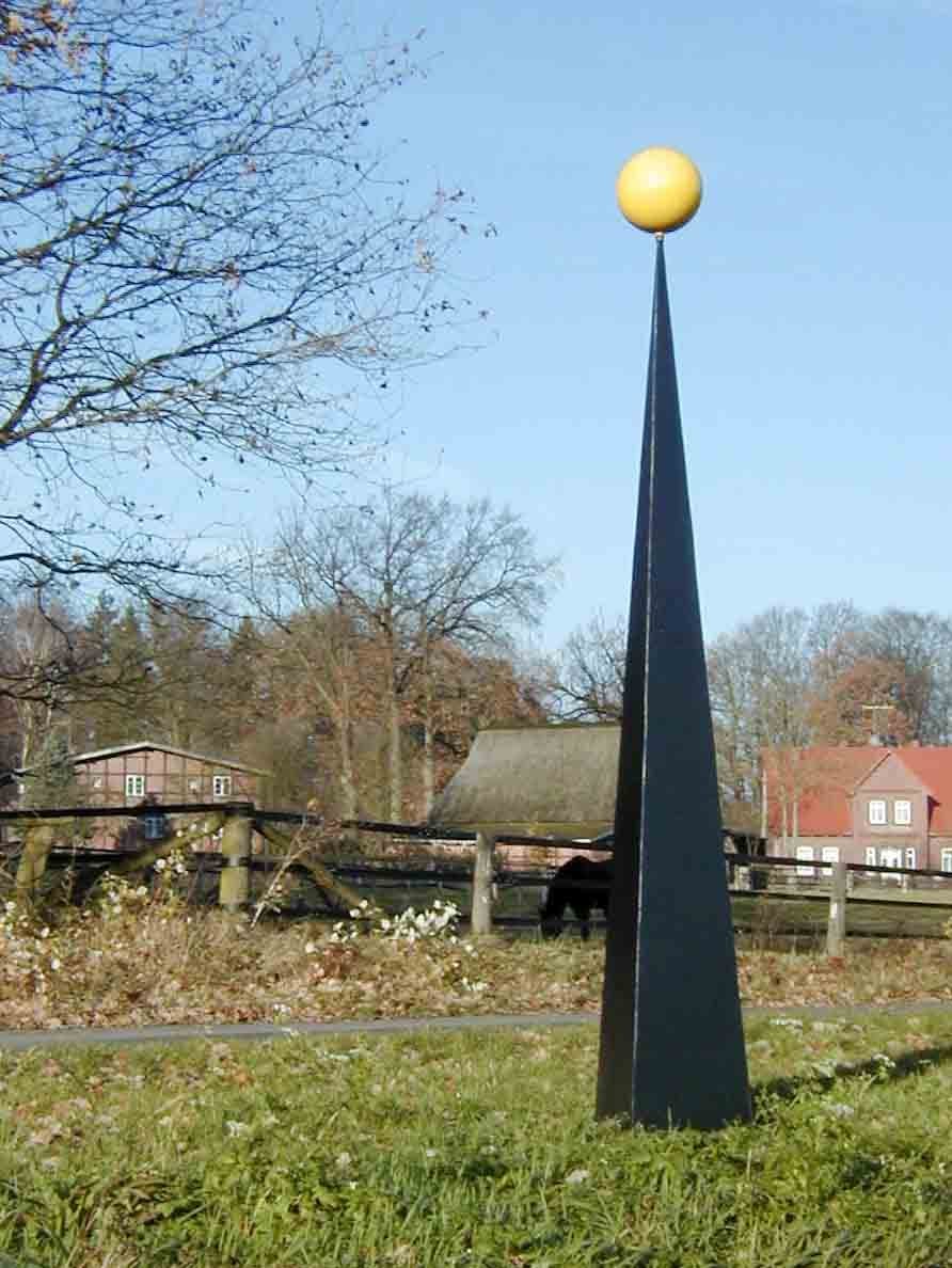 Unterwegs auf dem Planetenlehrpfad Handeloh