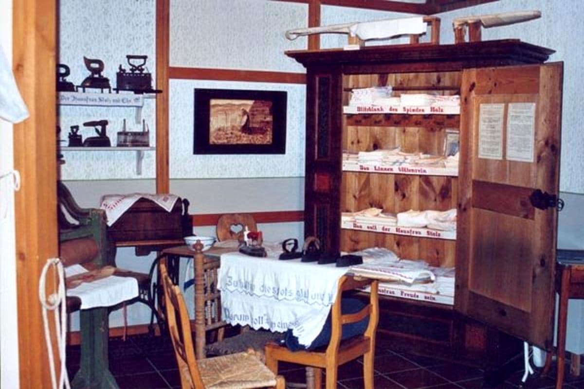 Gegenstände des früheren täglichen Lebens im Heimatmuseum