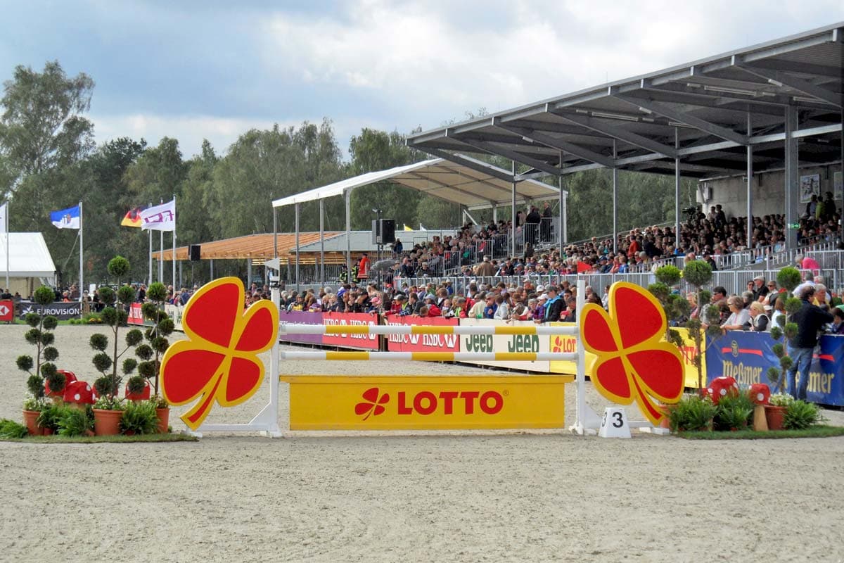 das turnier der vielseitigkeitsreiter in Luhmühlen ist der höhepunkt des jahres