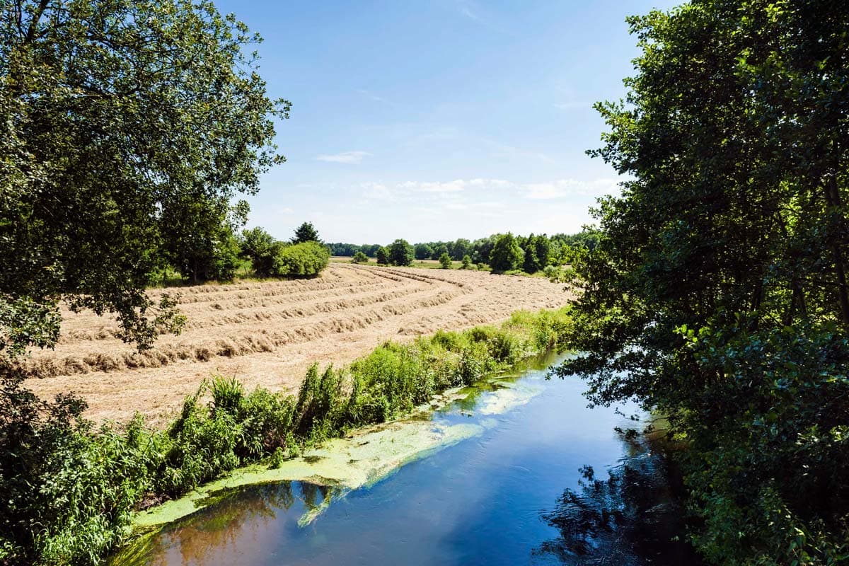 herrlich ländliche landschaft rund um luhmühlen