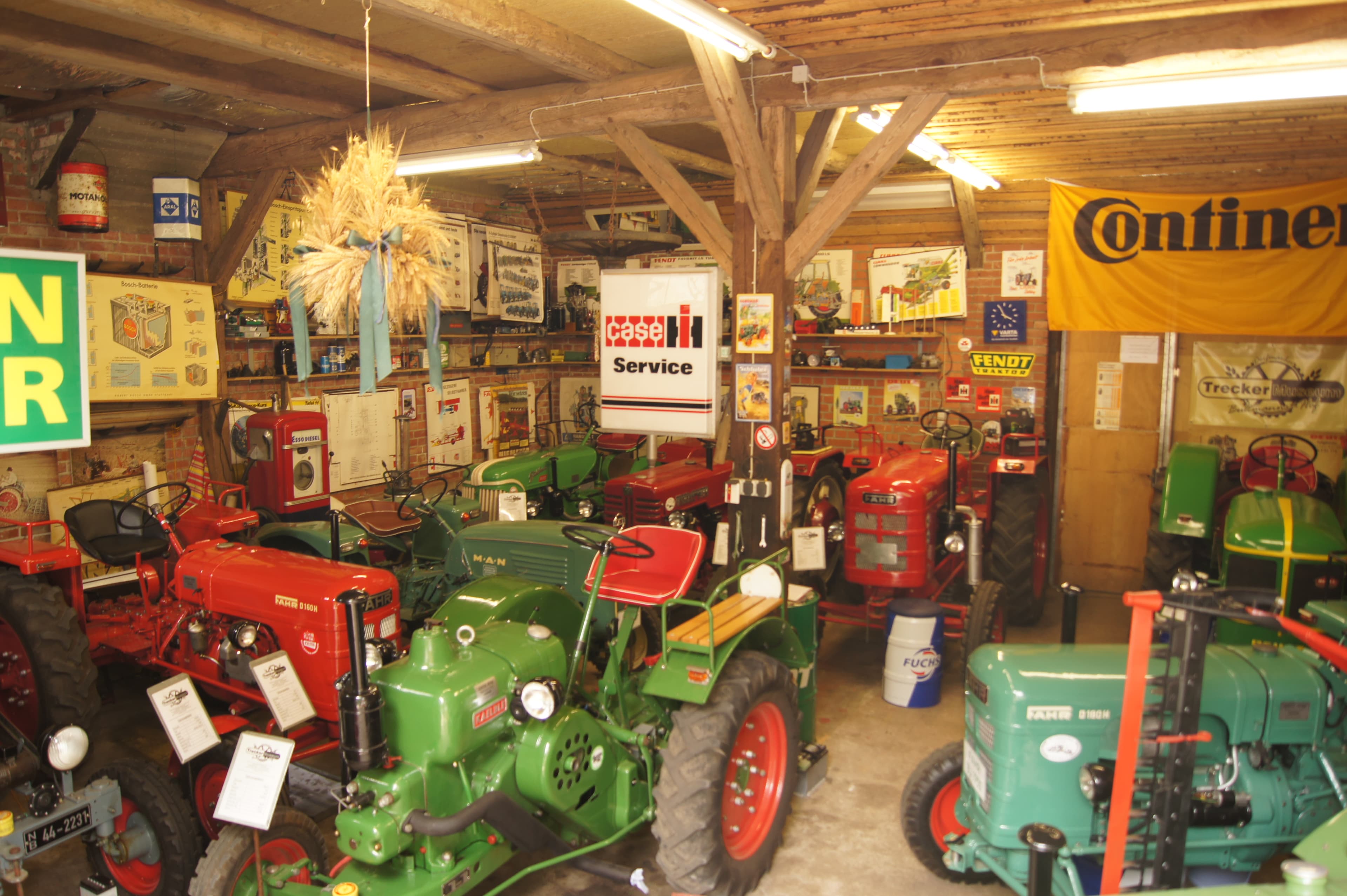 Treckermuseum der Ferienwohnung Bultmanns Hof