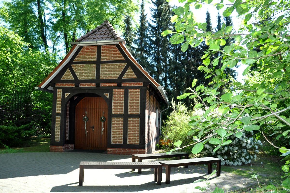 Trauhaus auf der Trauinsel in Wienhausen