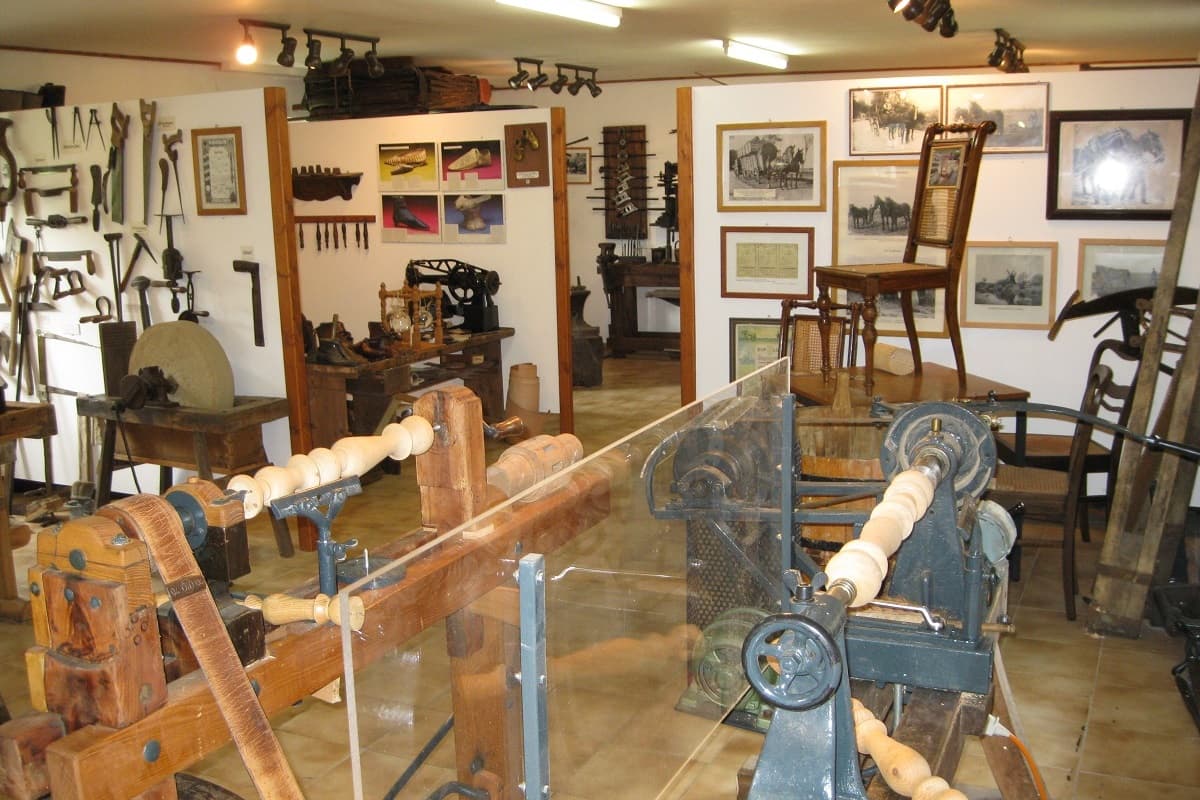 Handwerker im Dorfmuseum Langlingen