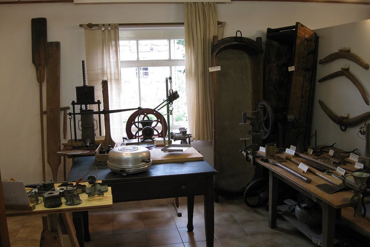 Schlachter im Dorfmuseum Langlingen