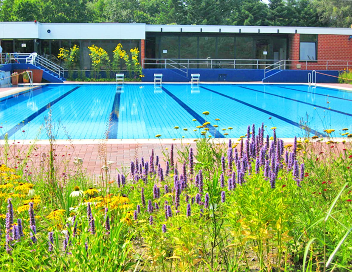 Schwimmerbecken Freibad Jesteburg
