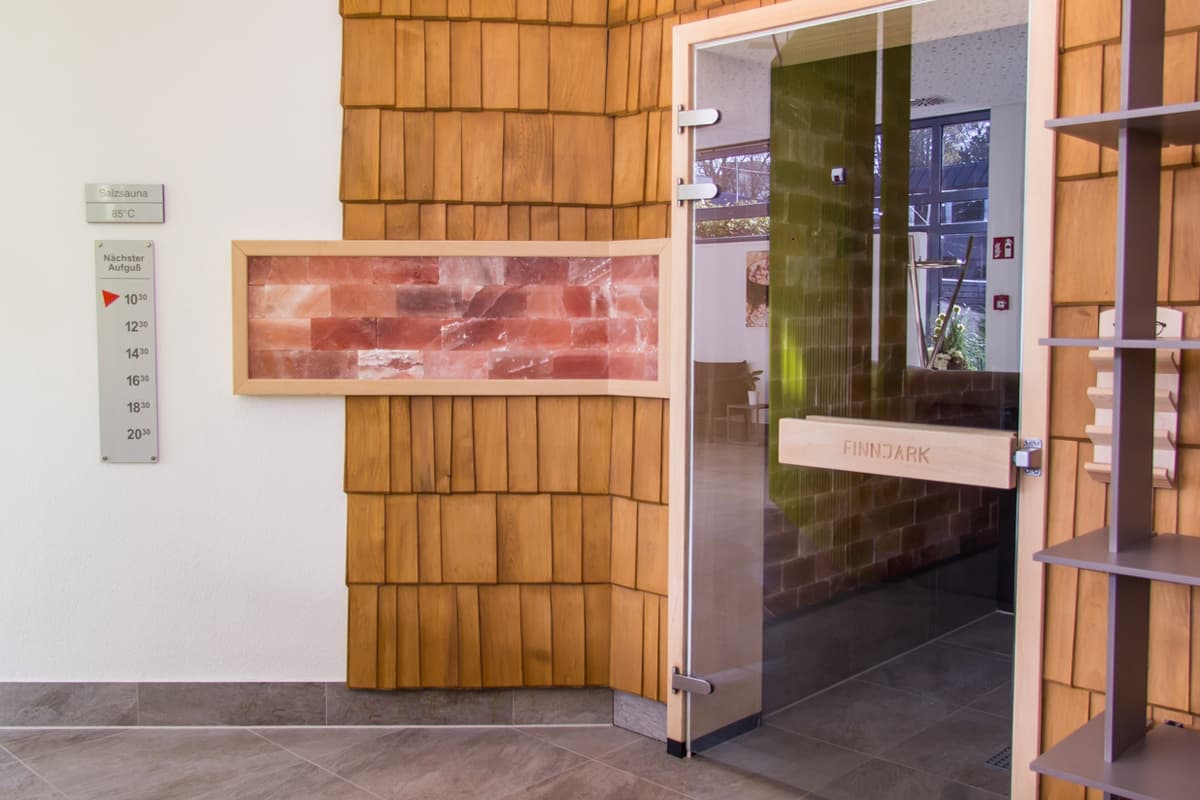 die wunderbare Salzsauna in der Therme Bad Bevensen