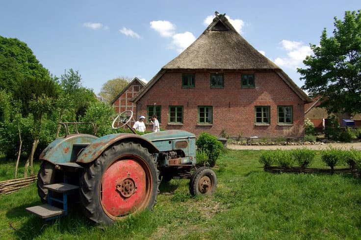 Museumsbauernhof Traktor
