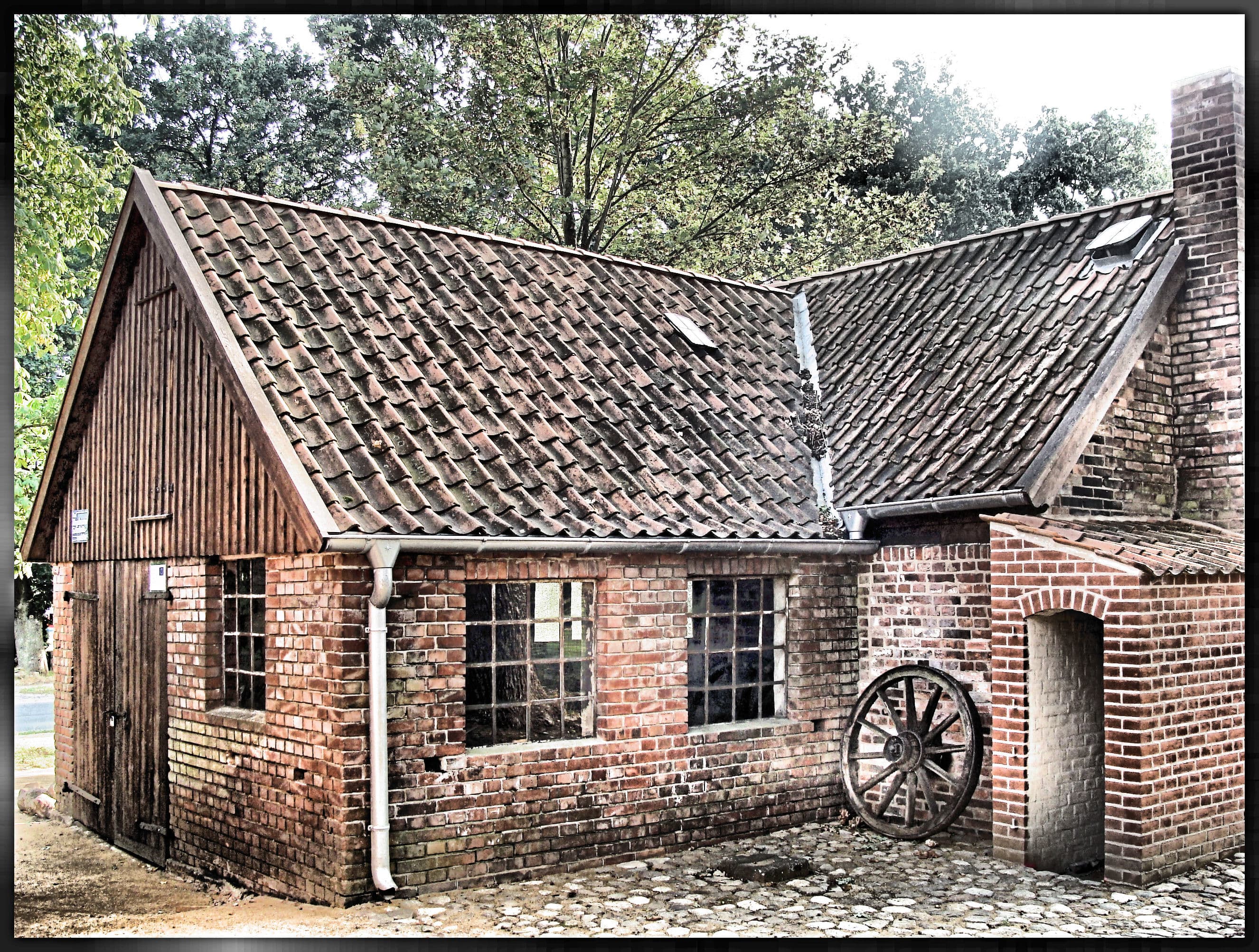 Schmiede Rückansicht