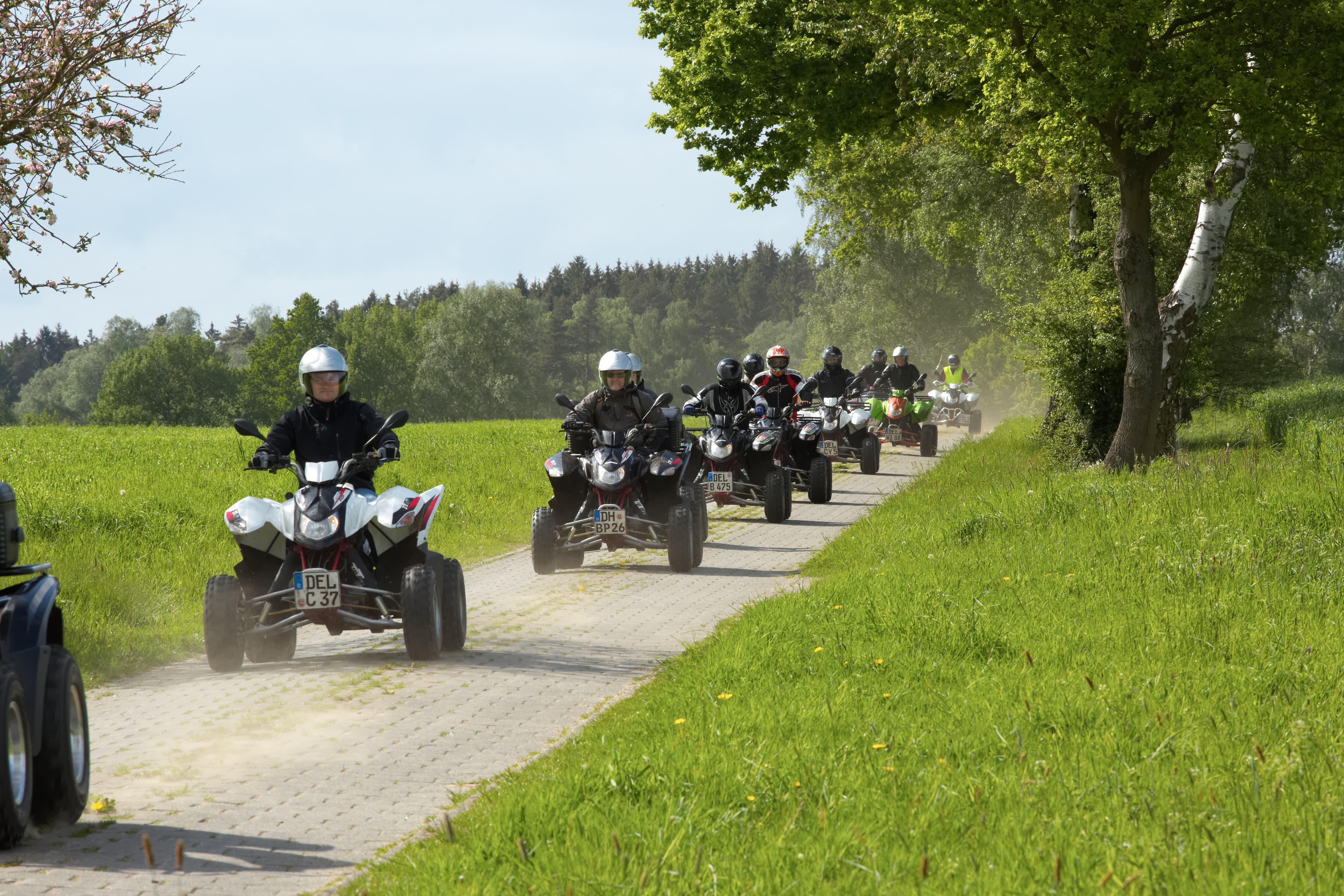 Gruppe Quadtour Soltau Bad Fallingbostel