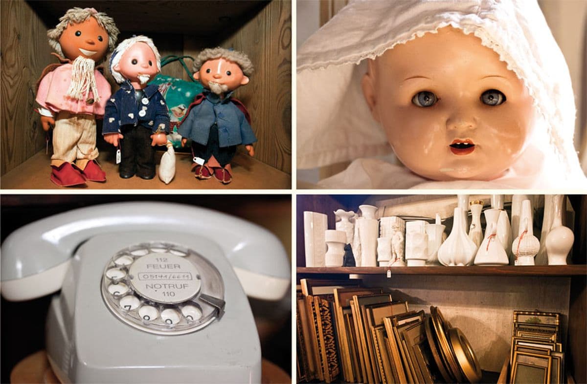 Spielzeug und Technik aus vergangen Zeiten