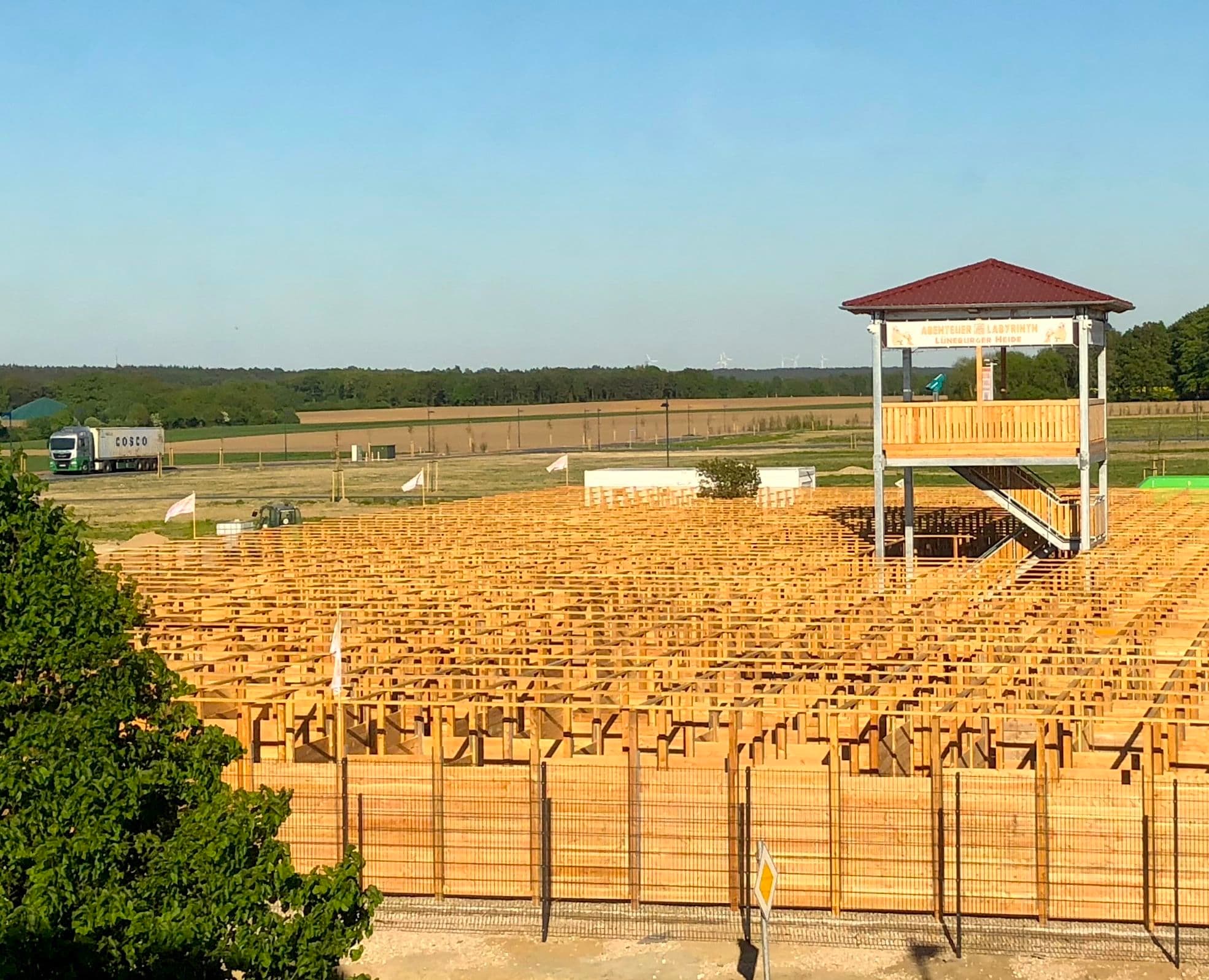 Abenteuerlabyrinth Lüneburger Heide in Bispingen