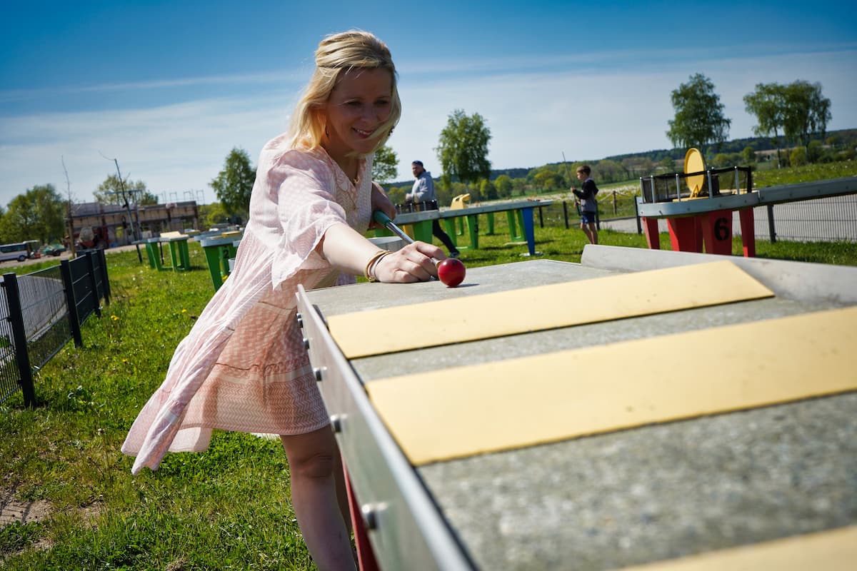 Abenteuerlabyrinth Bispingen Pitpat Anlage Tischminigolf