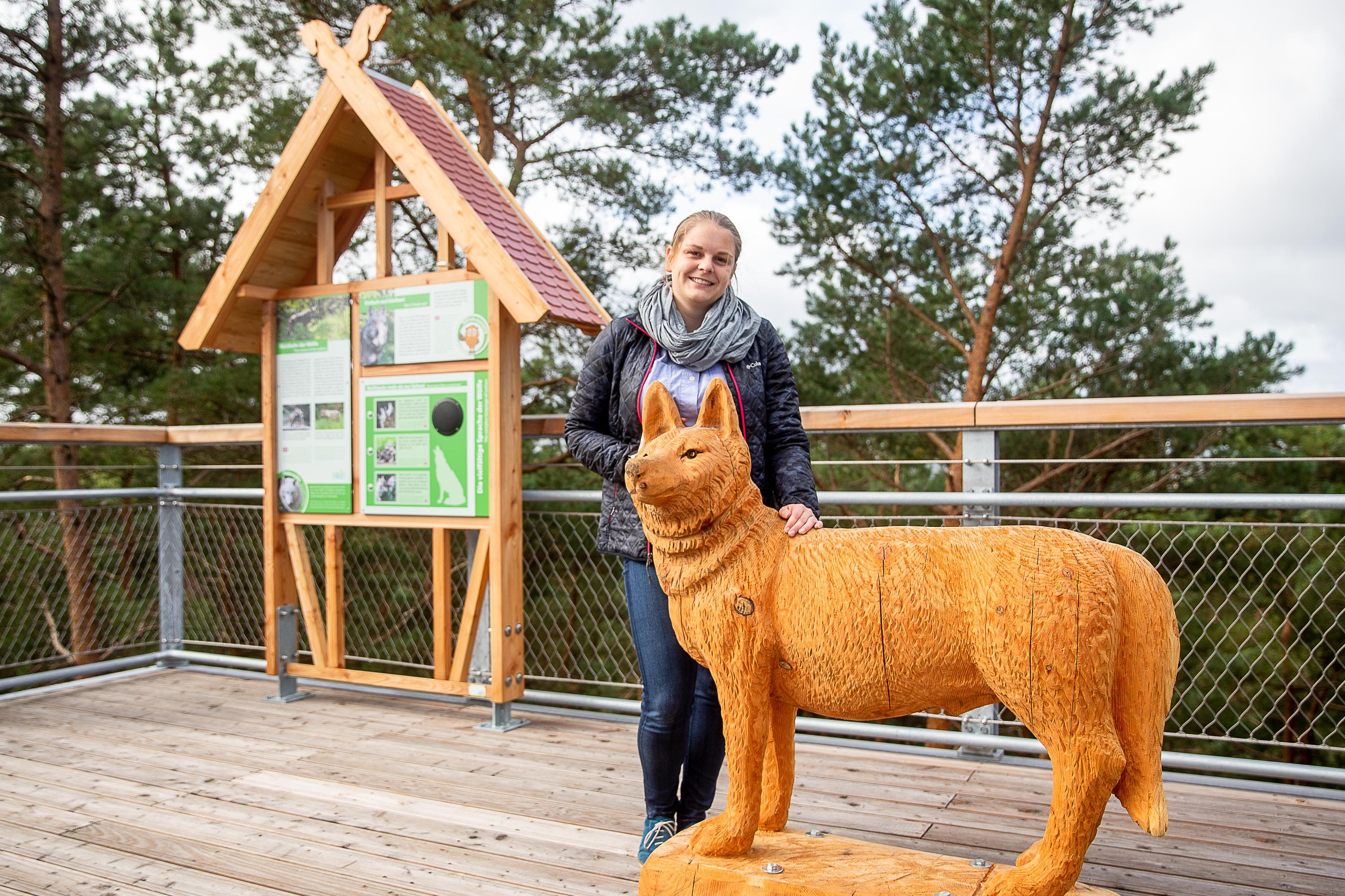 Heide Himmel Baumwipfelpfad in Nindorf bei HanstedtHeide Himmel treetop walk in Nindorf near HanstedtHeide Himmel trætopvandring i Nindorf nær HanstedtBoomkroonpad Heide Himmel in Nindorf bij Hanstedt