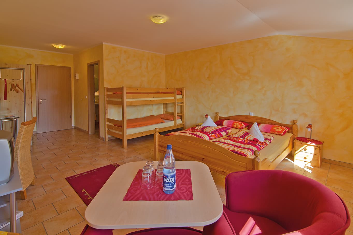 Gästezimmer auf dem Campingplatz Auf dem Simpel in Soltau