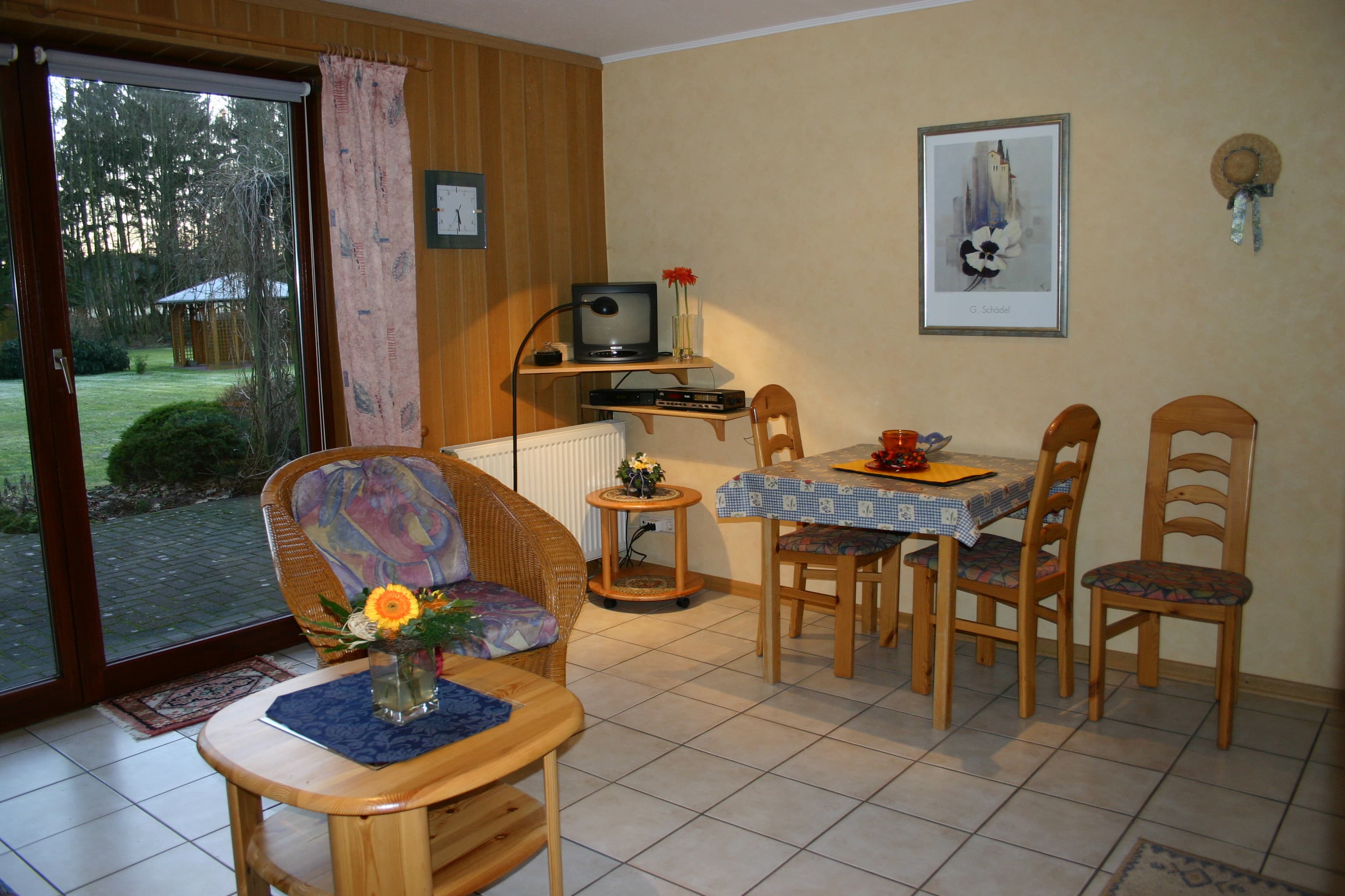 Wohnzimmer Ferienhof Gruber Schneverdingen