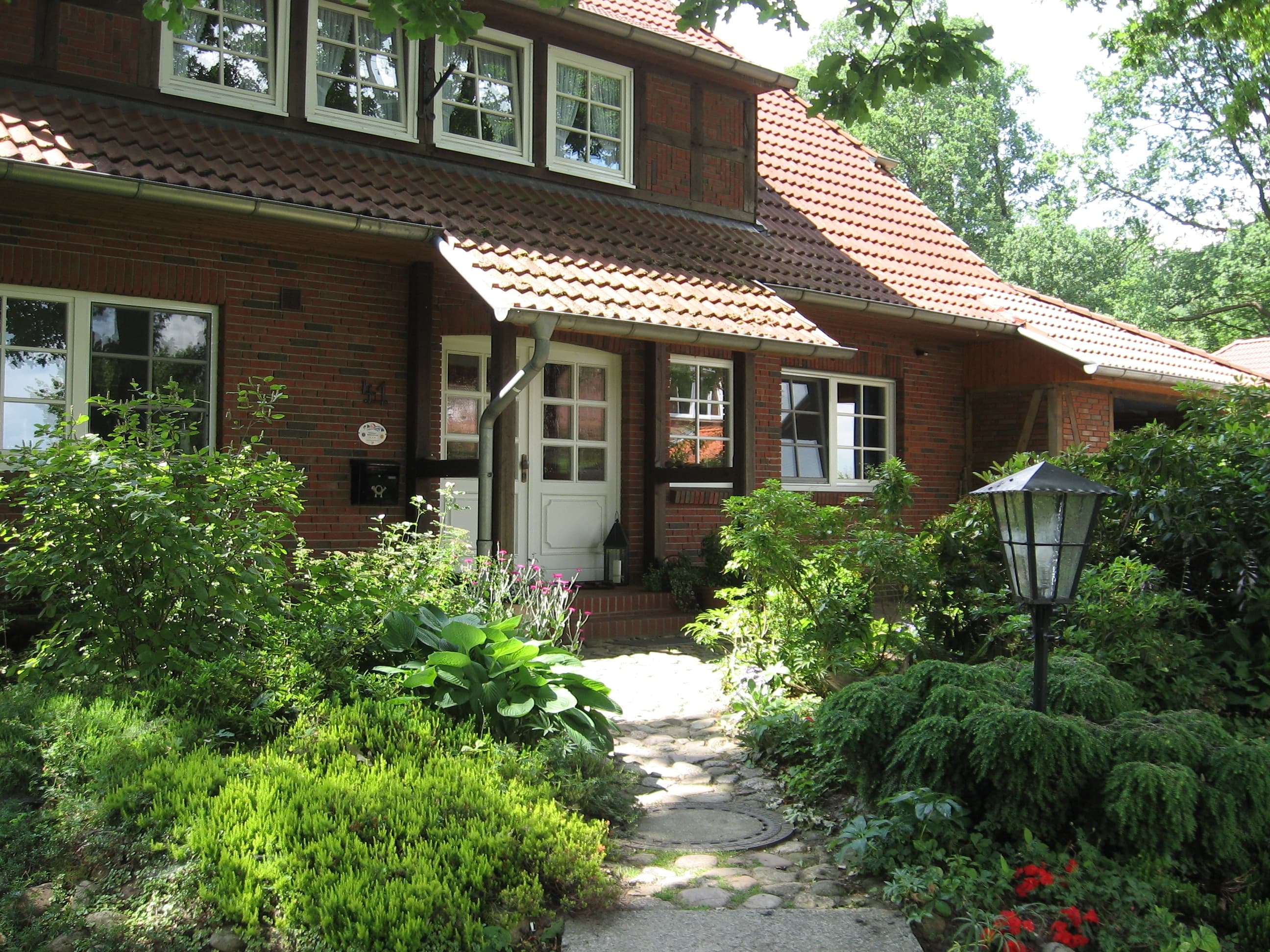 Außenansicht der Ferienwohnung Hedder in Bispingen