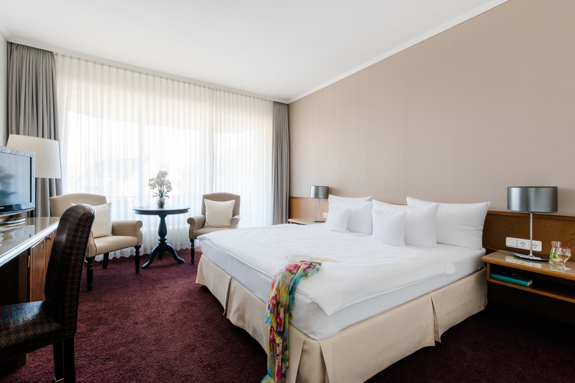 romantisches Hotel in der Lüneburger Heide