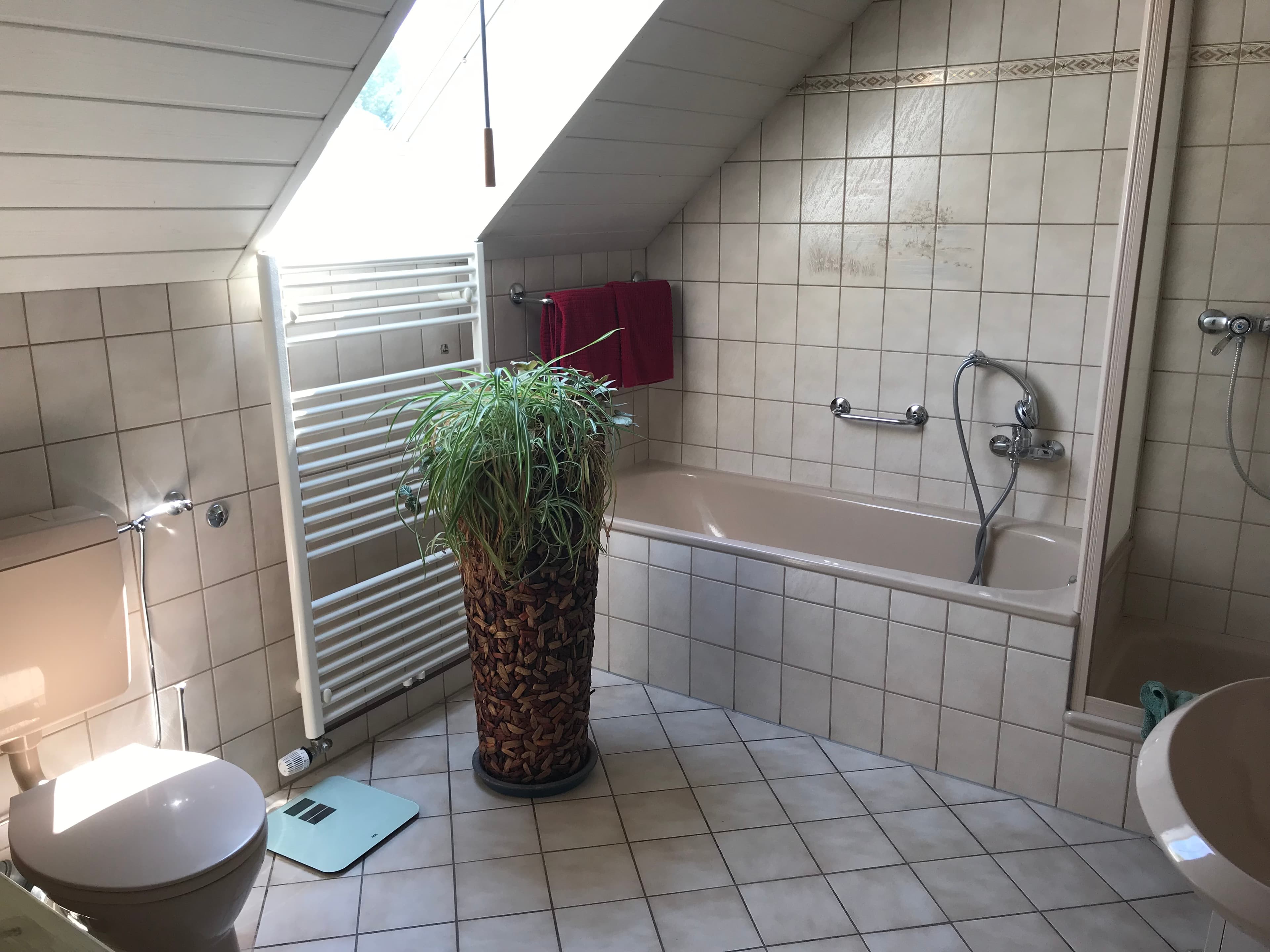 Bad in dem Landhaus Calluna in Undeloh