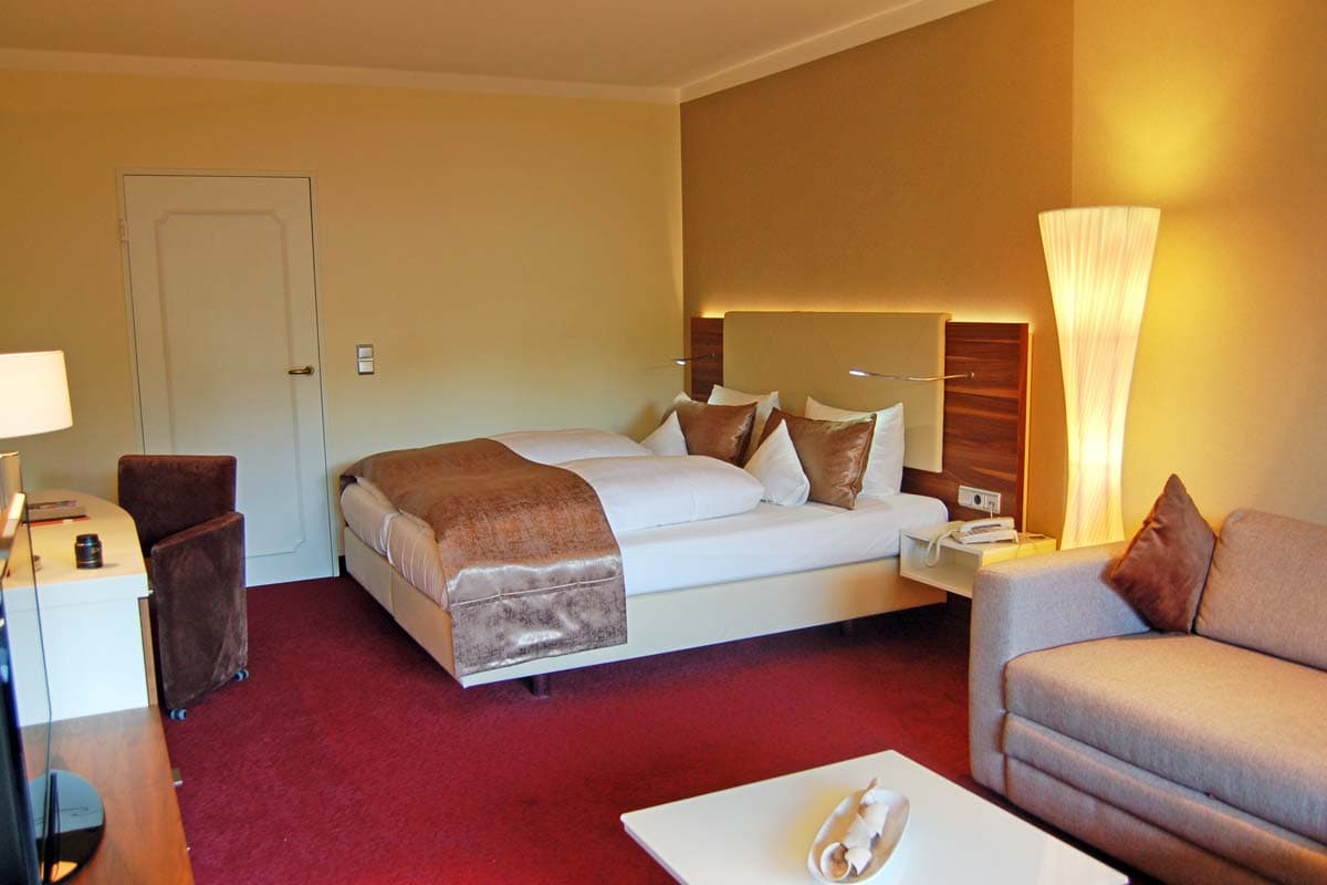 sie wohnen in doppelzimmern im hotel heide kröpke