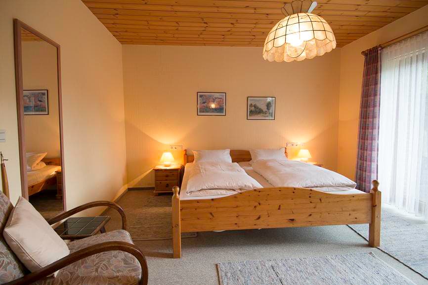 Beispiel Zimmer in dem Landgasthaus Tödter in Oldendorf (Luhe)