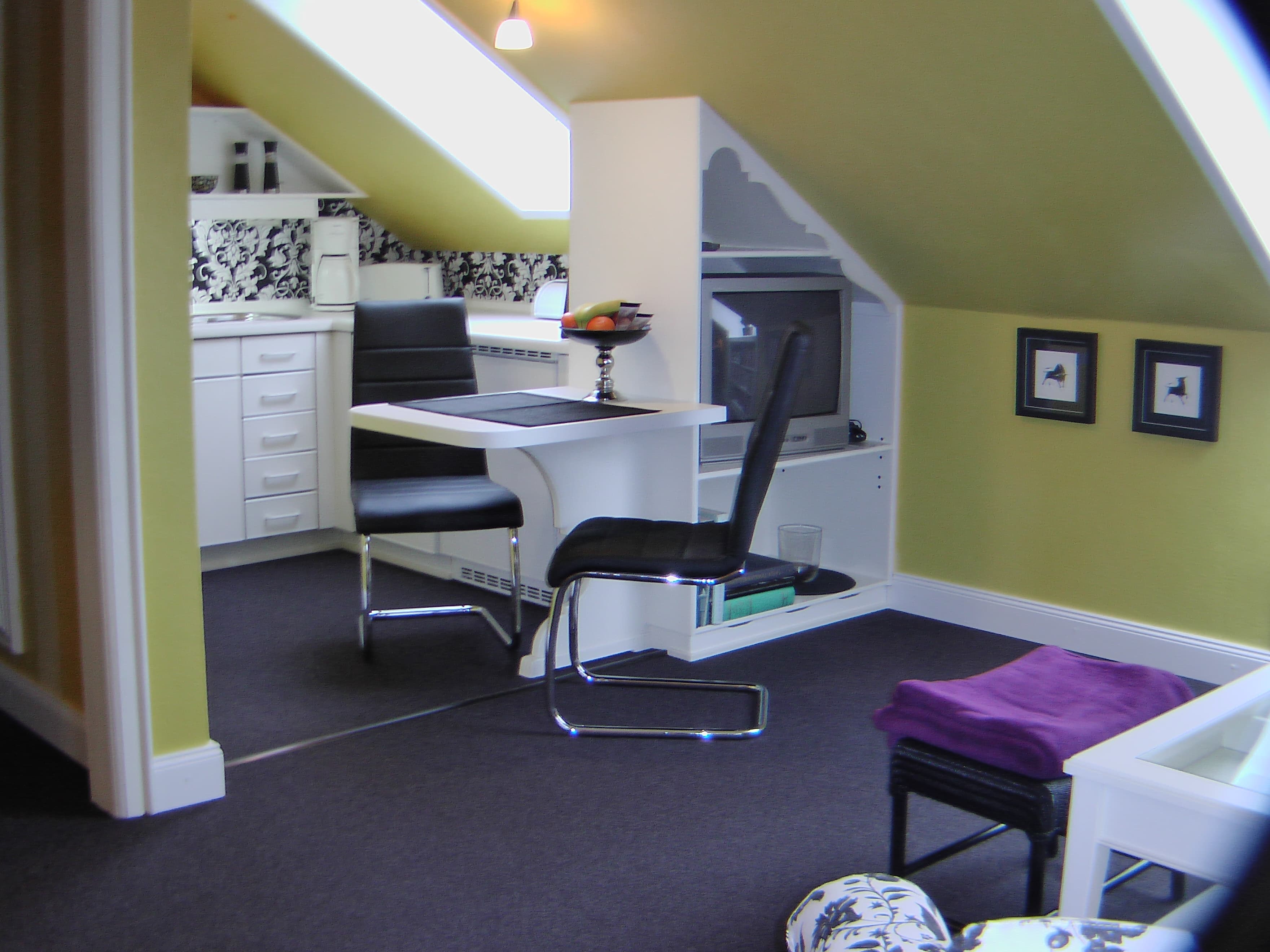 Küche in dem Apartement 2 des Apartementhaus Grieger in Bad Bevensen