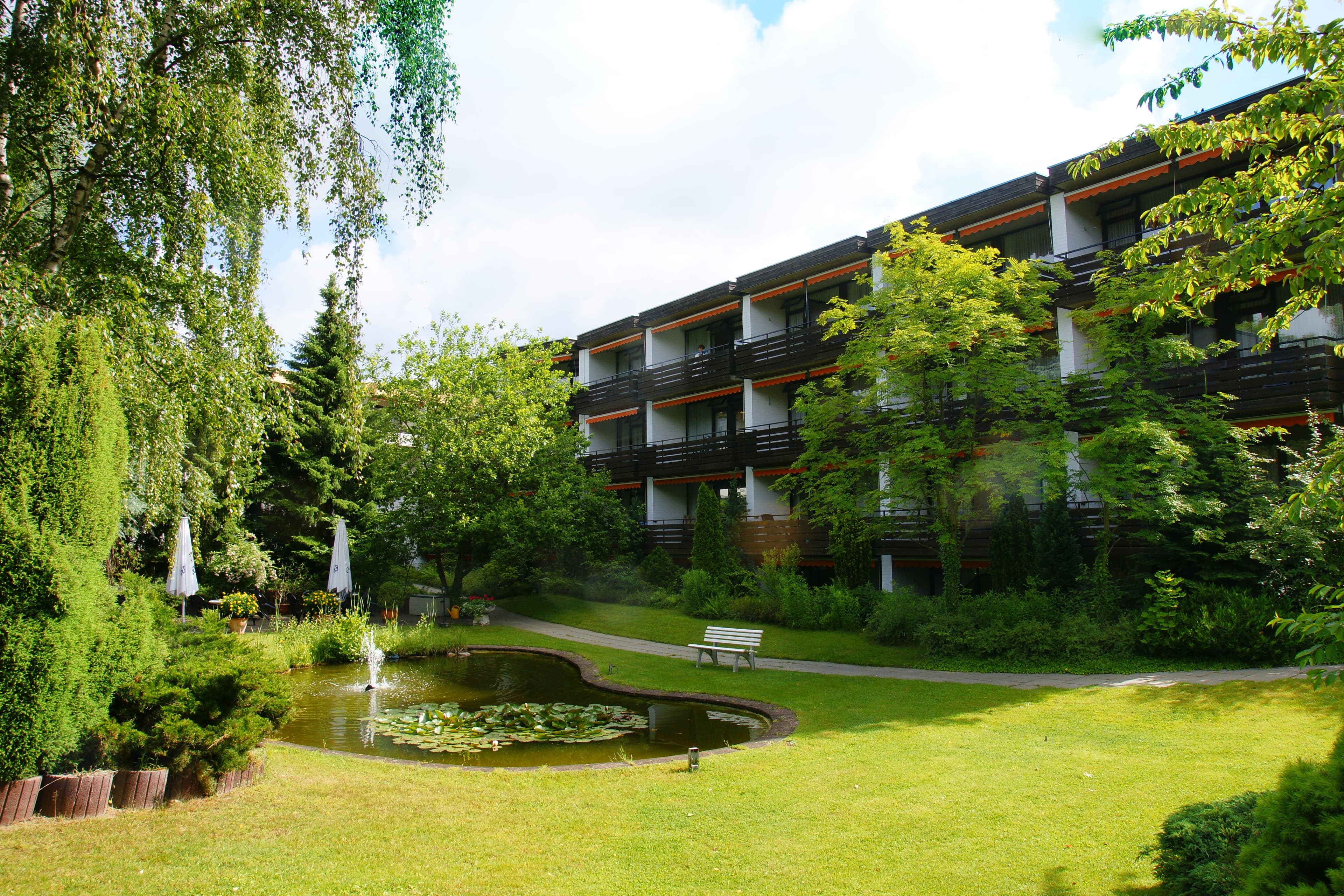 Außenansicht des VitalHotel Ascona in Bad Bevensen