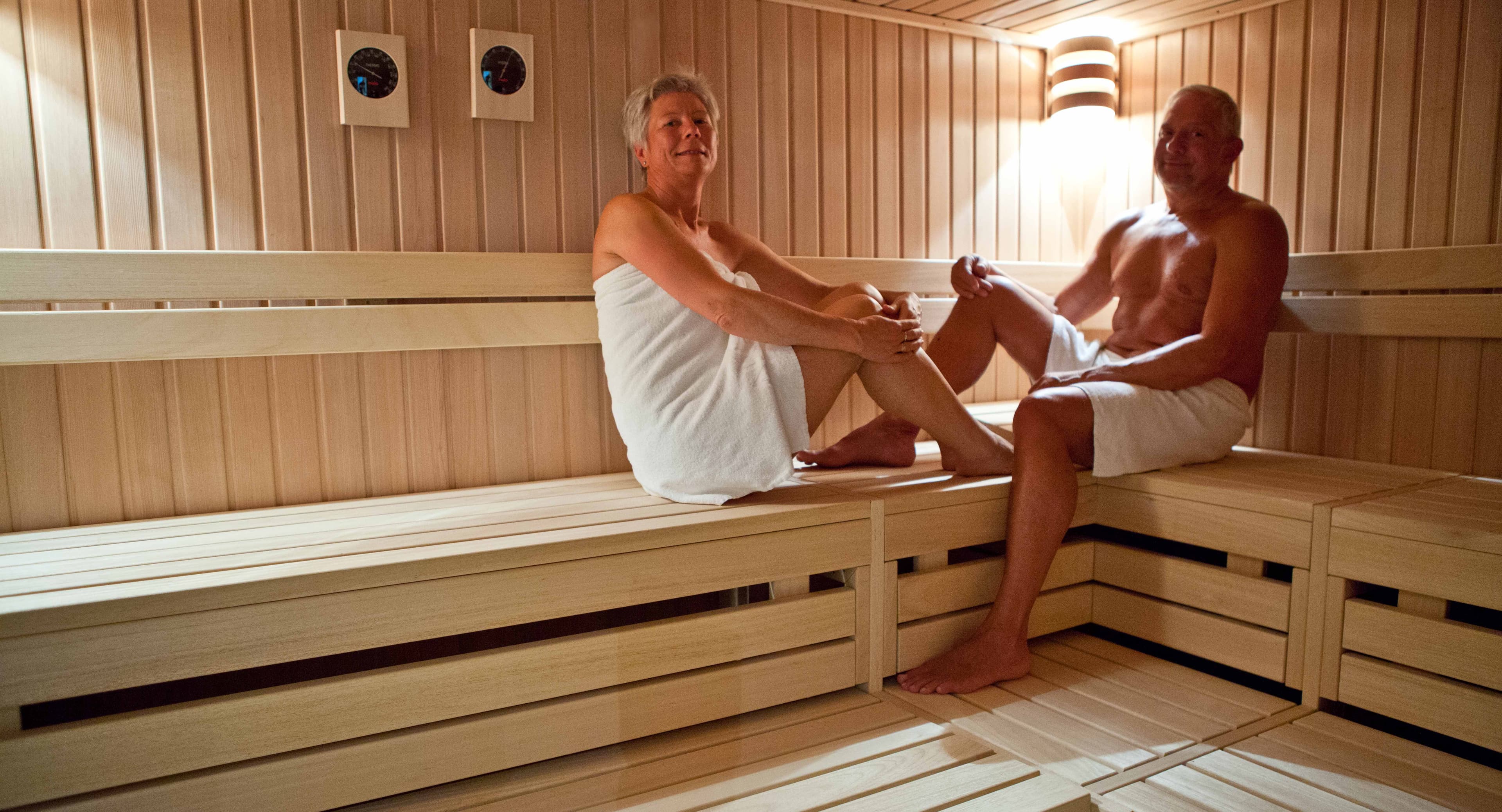 Finnische Sauna in dem VitalHotel Ascona in Bad Bevensen