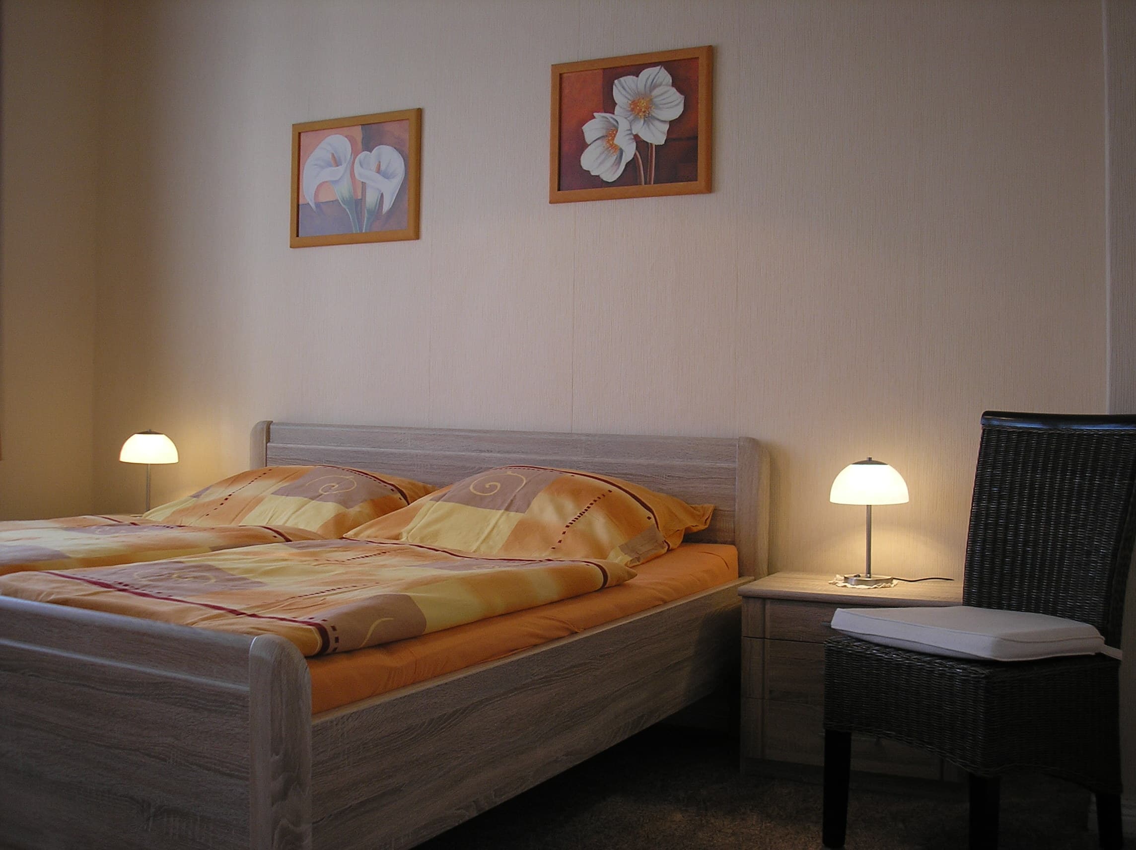 Schlafzimmer in der Ferienwohnung Winsemann in Dorfmark