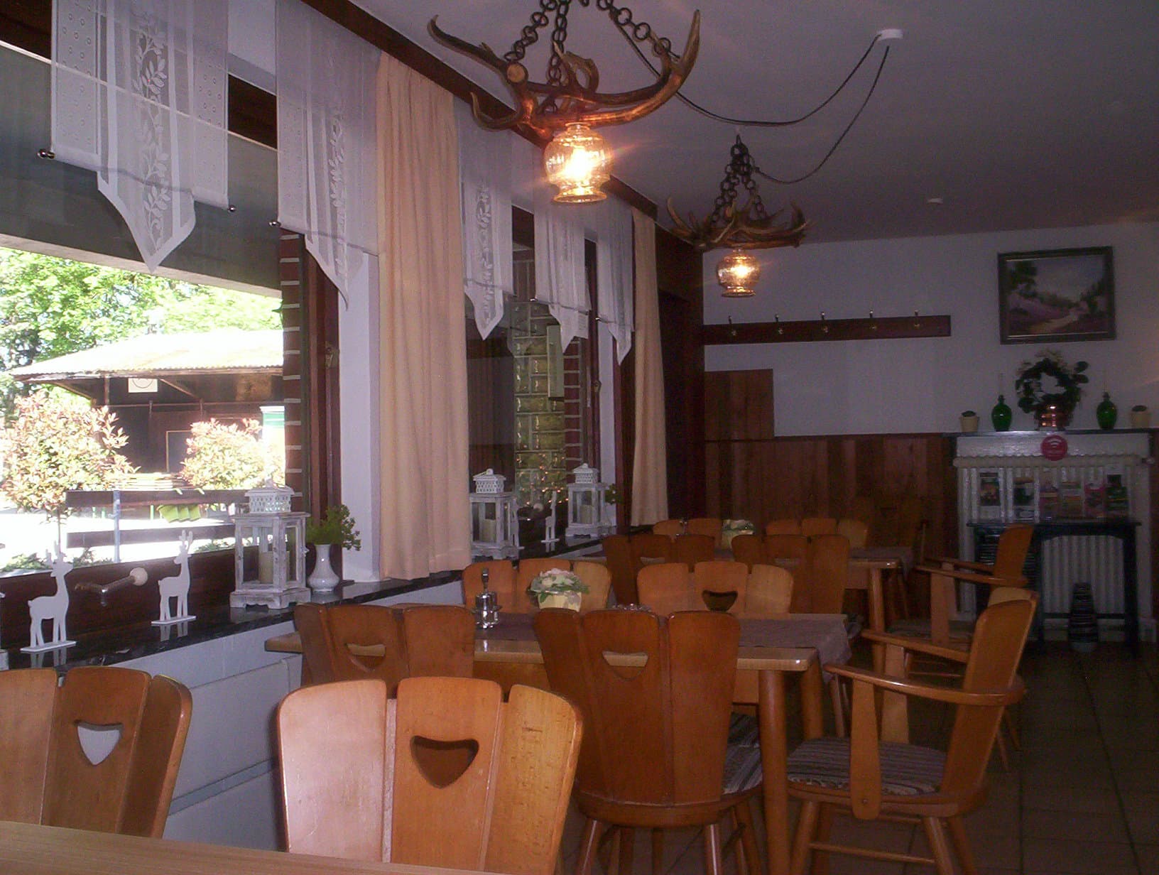 Restaurant in der Gasthaus-Pension "Im Rehwinkel" in Soltau