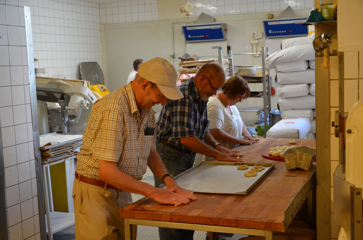 bei Bäckerei Hoffmann, Müden