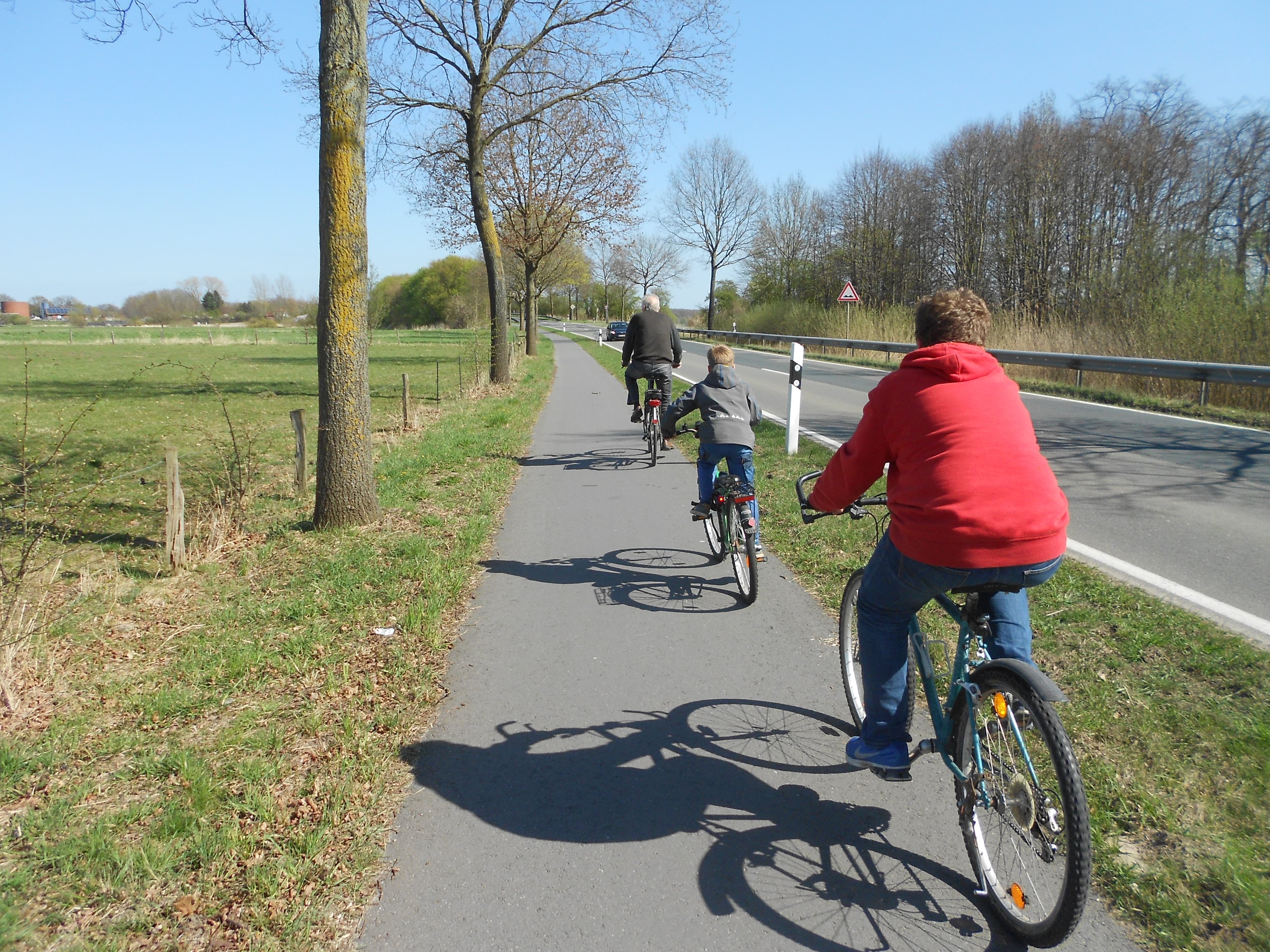 Fahrradtour auf dem Ferienhof Fegebank in Grethem