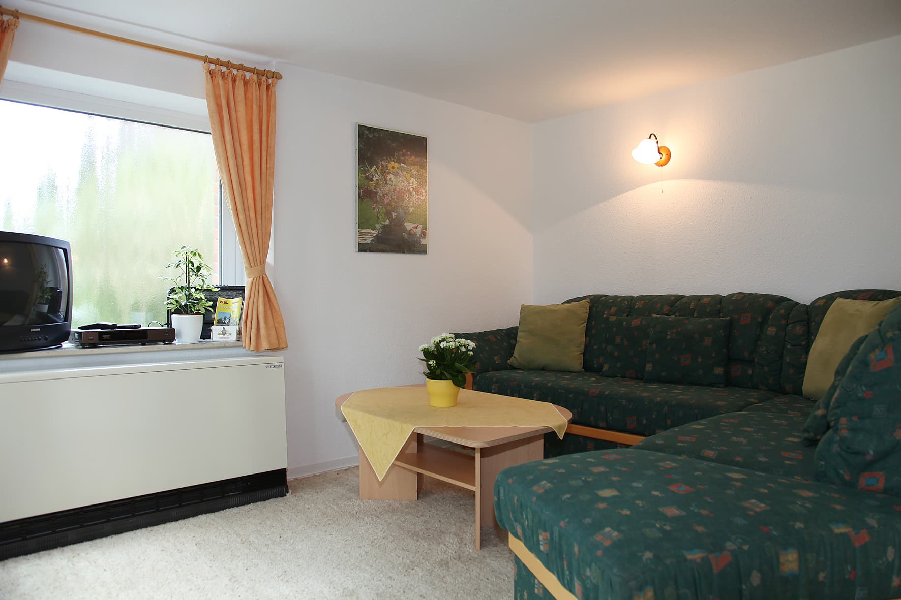 Wohnbereich in dem Ferienhaus Narjes in Dorfmark