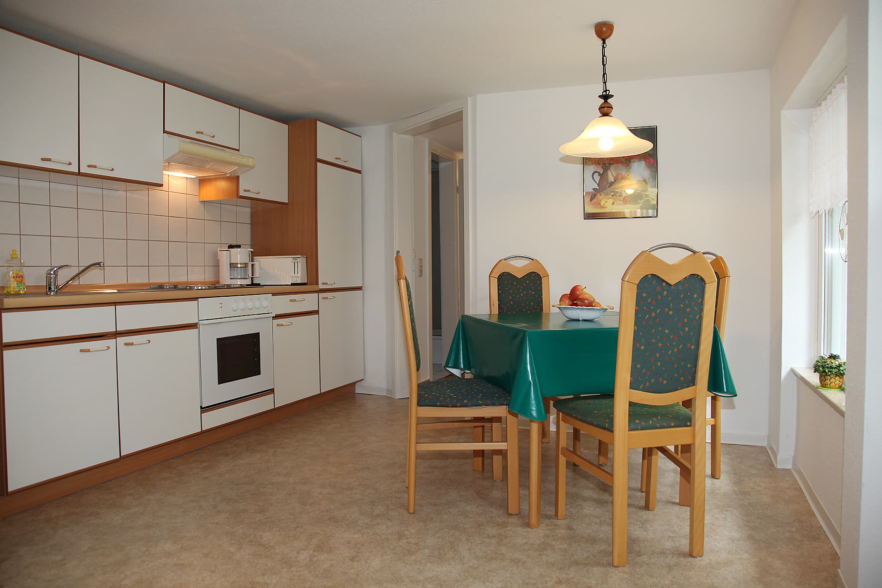 Essbereich in dem Ferienhaus Narjes in Dorfmark