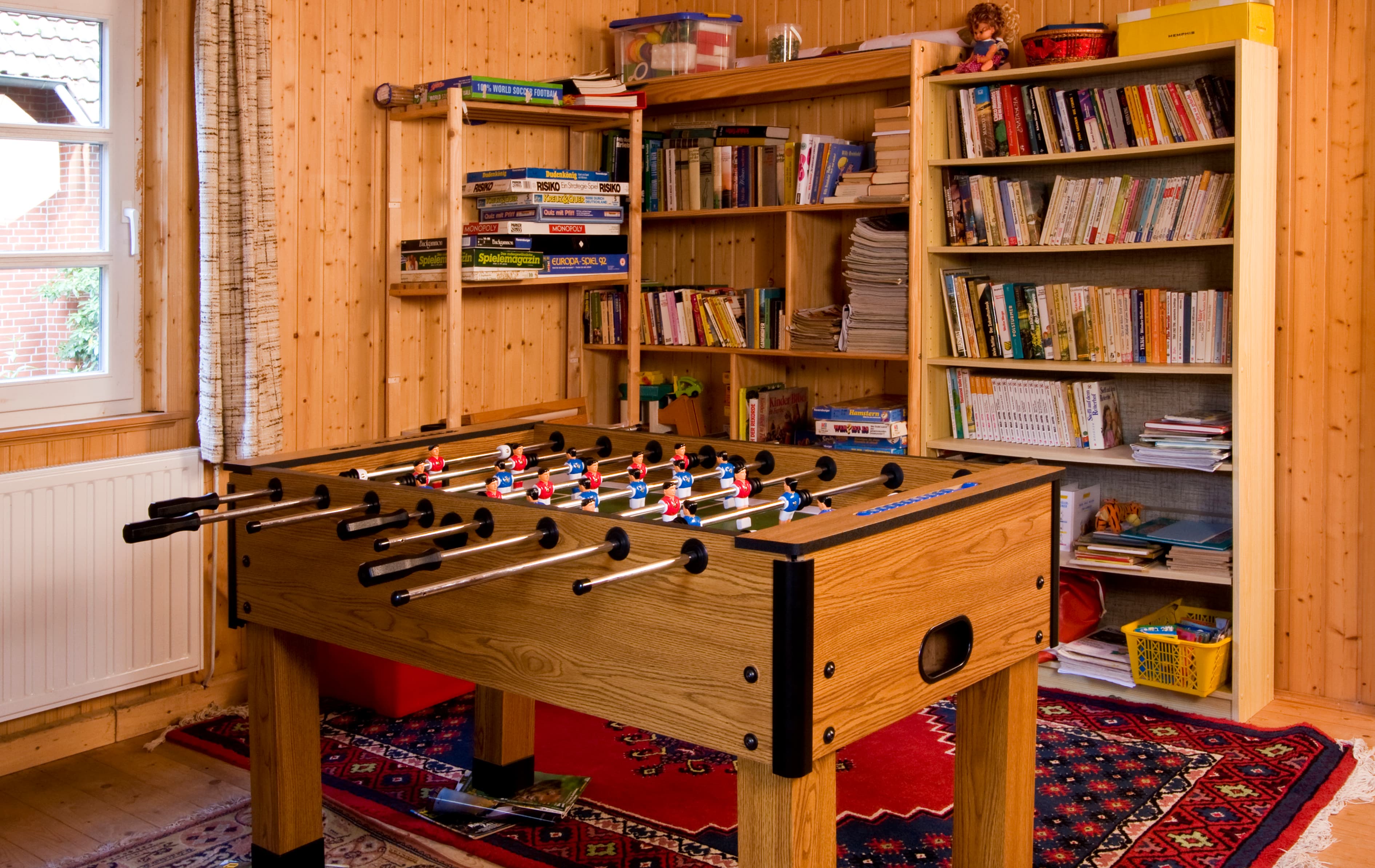 Spielzimmer in den Gästezimmern auf dem Ferienhof Rademacher in Jesteburg