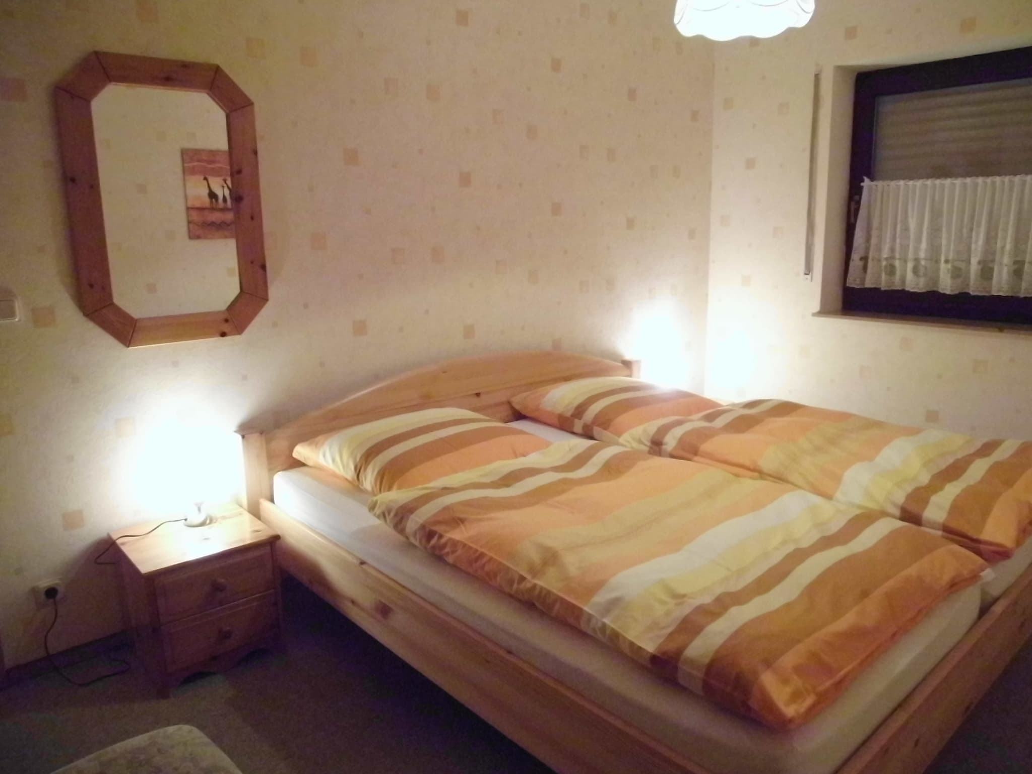 Schlafzimmer in den Ferienwohnungen Bad Bodenteich