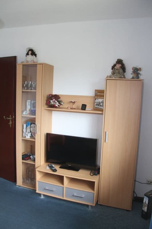 Wohnwand in dem Privatzimmer Ball in Bad Bodenteich