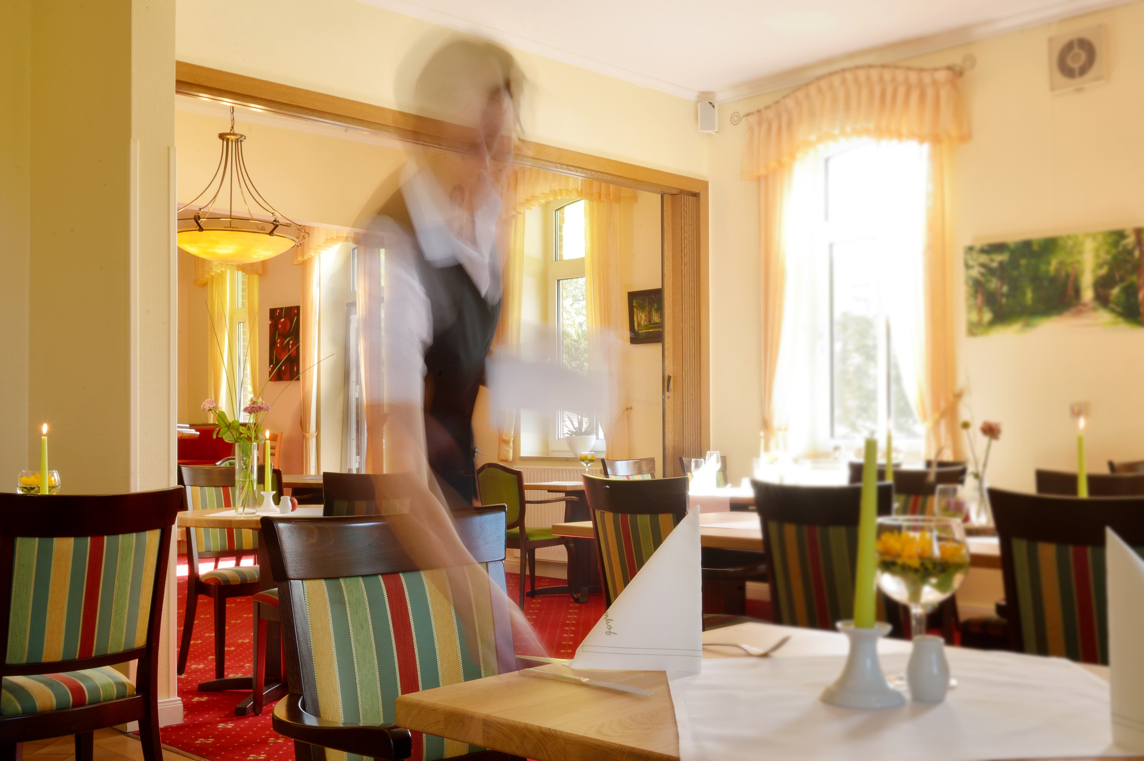 Restaurant in dem Hotel Allerhof in Frankenfeld