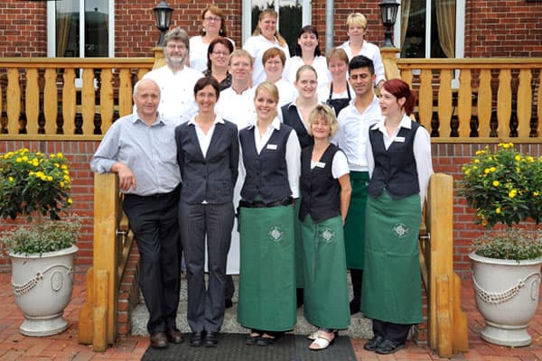 Das Team des Hotels Allerhof in Frankenfeld