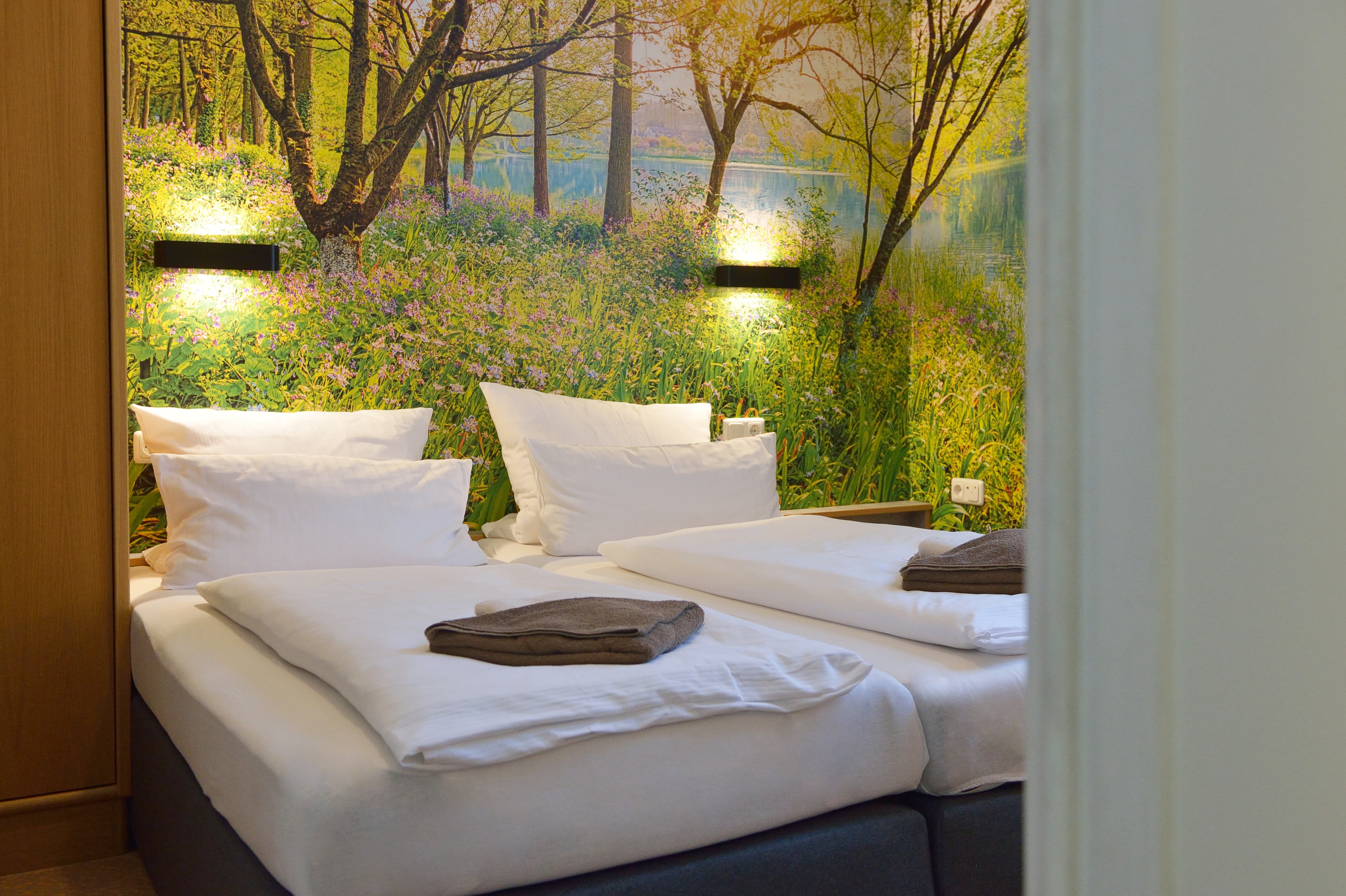 Doppelzimmer 7 in dem Hotel Allerhof in Frankenfeld