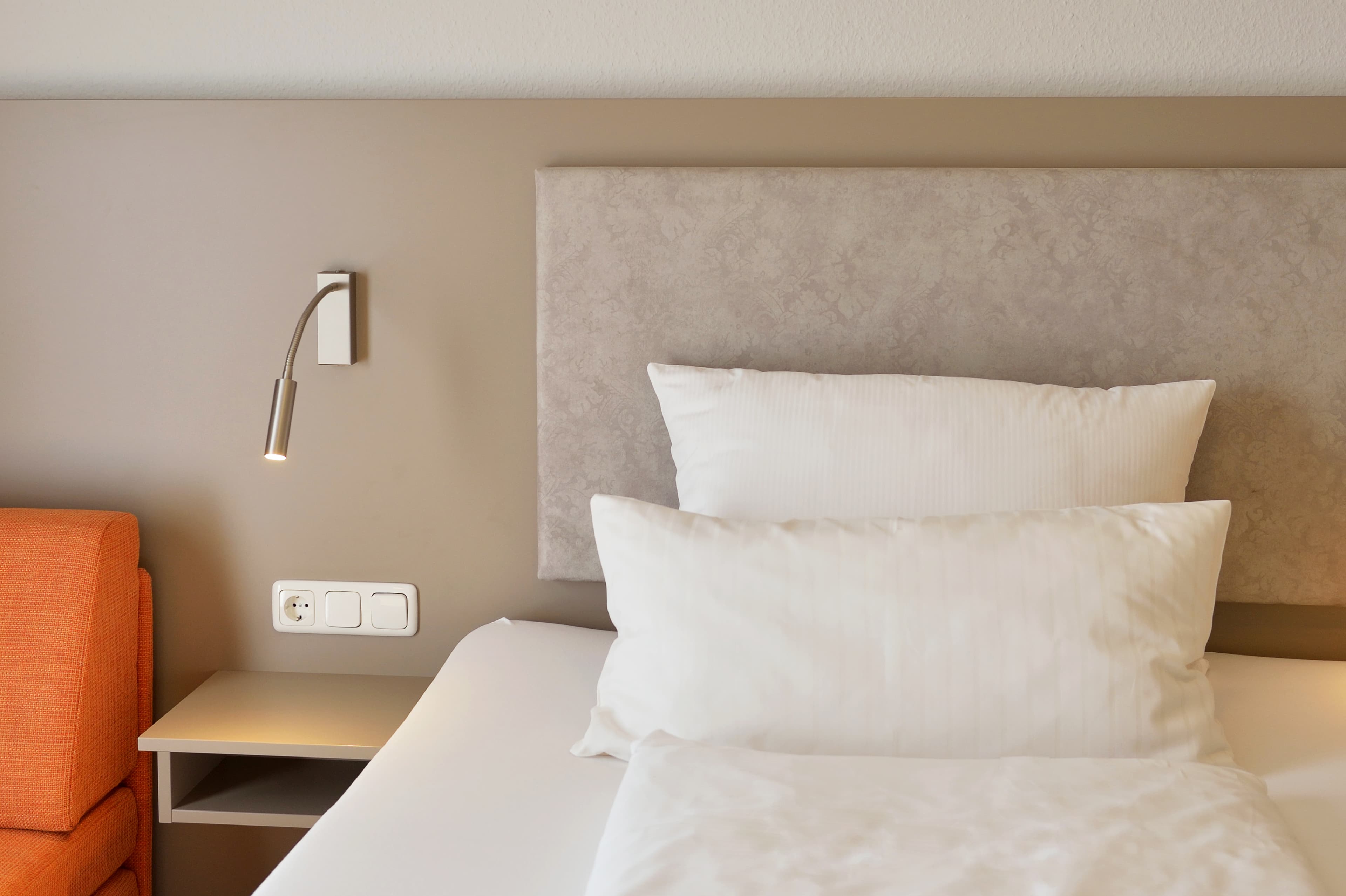 Einzelzimmer 2 in dem Hotel Allerhof in Frankenfeld