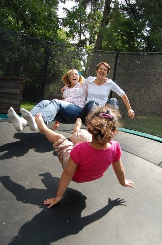 Trampolin des Hotels Allerhof in Frankenfeld